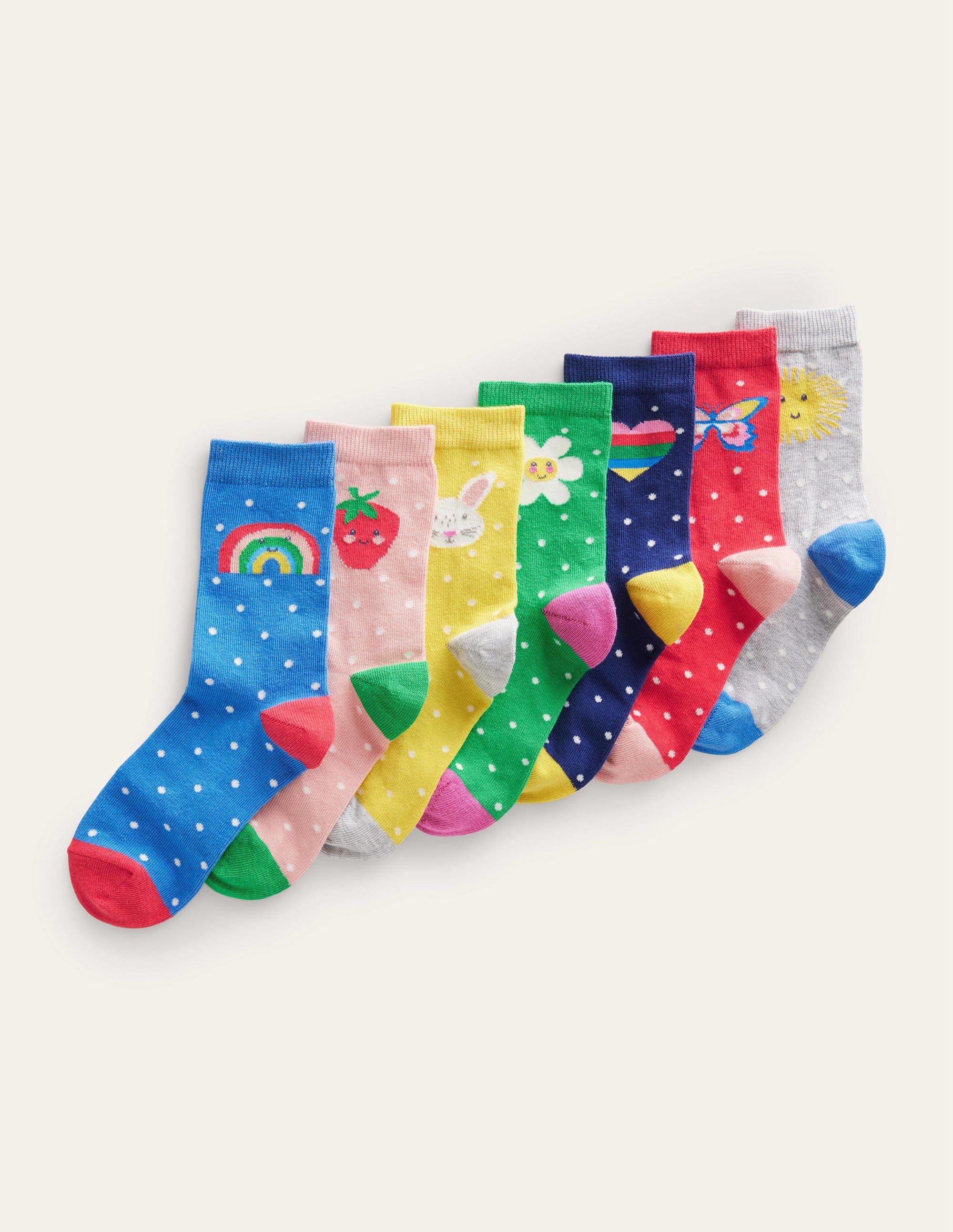 Sock Box 7 Pack-Multi - Image 1