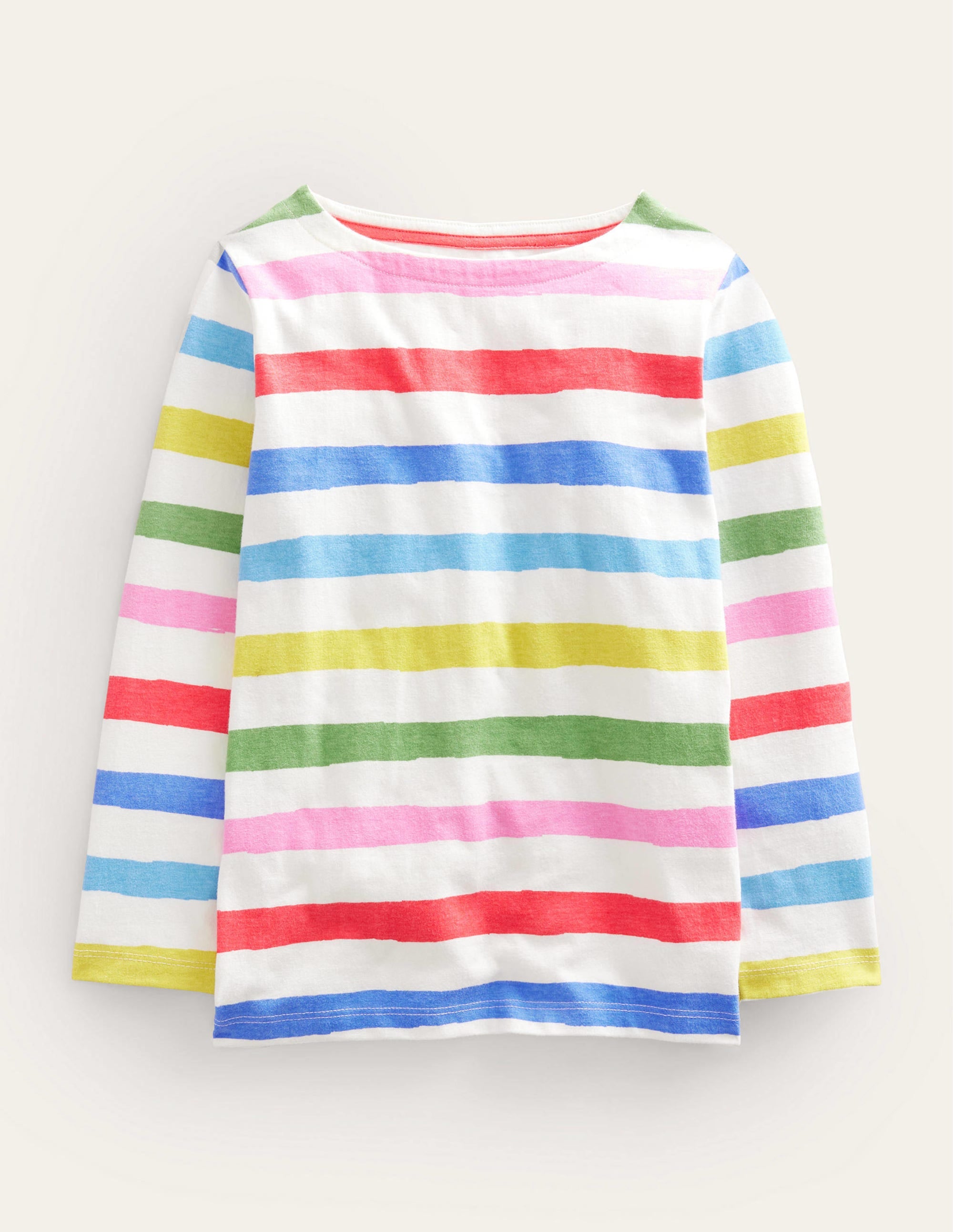 Fun Breton-Painterly Rainbow Stripe - Image 1