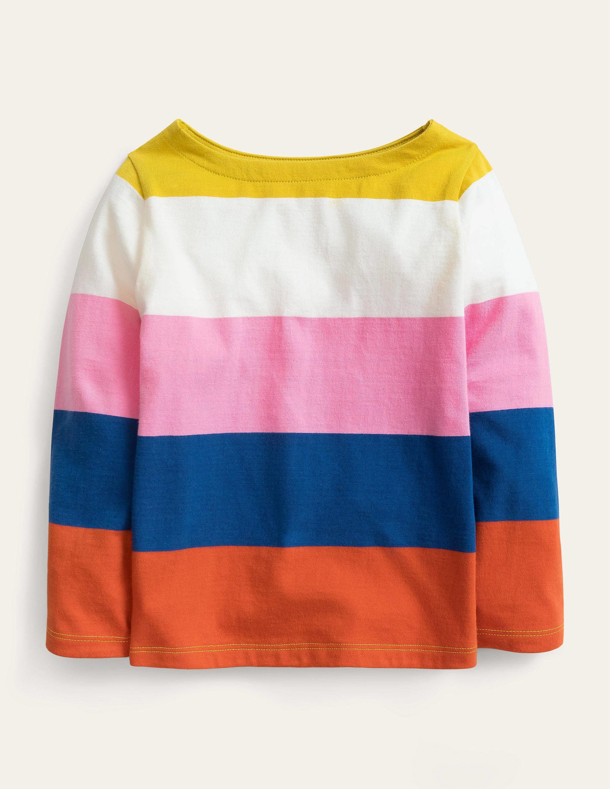 Fun Breton-Cherry Blossom Rainbow Stripe-1