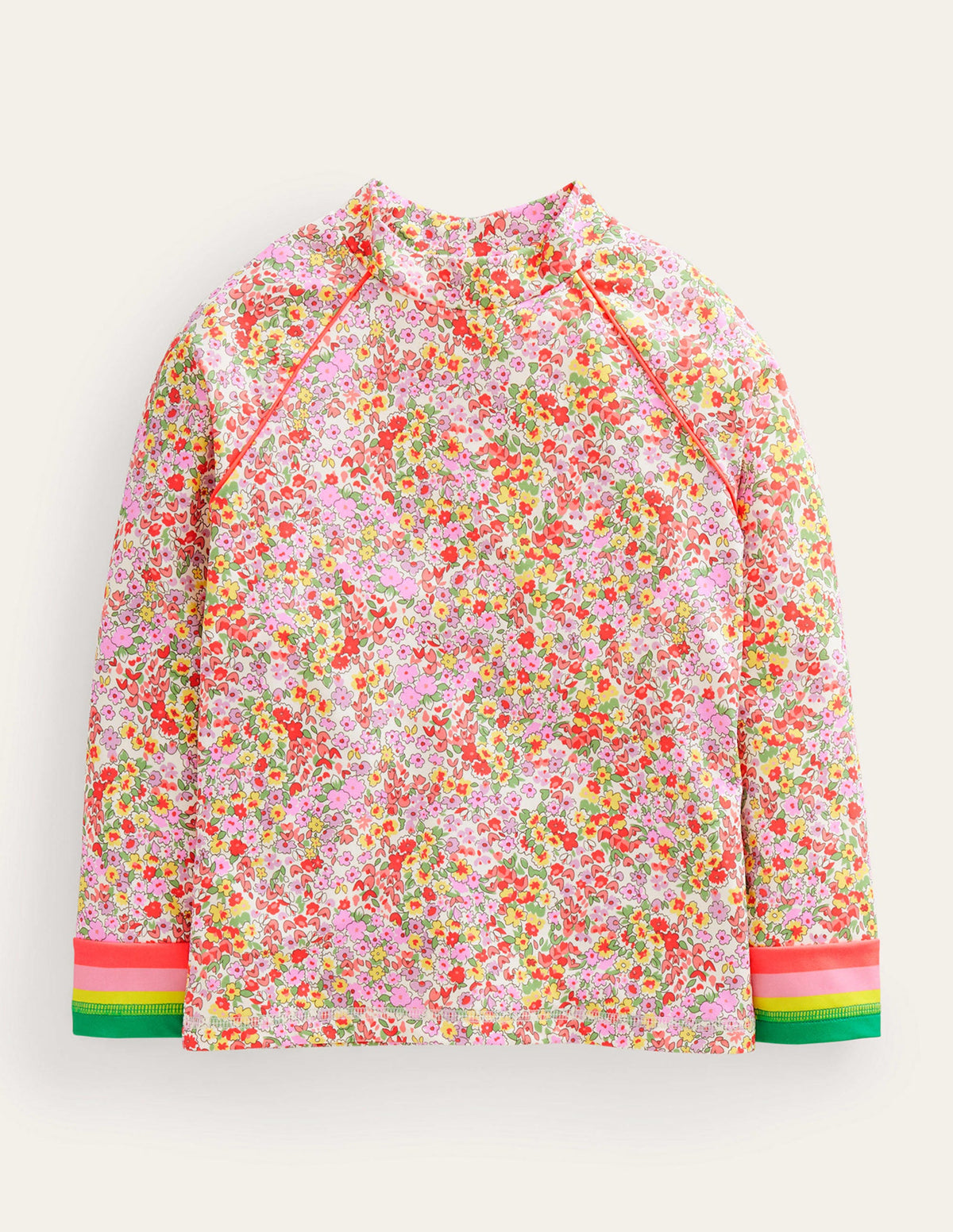 Patterned Rash Vest-Spring Time Floral-1