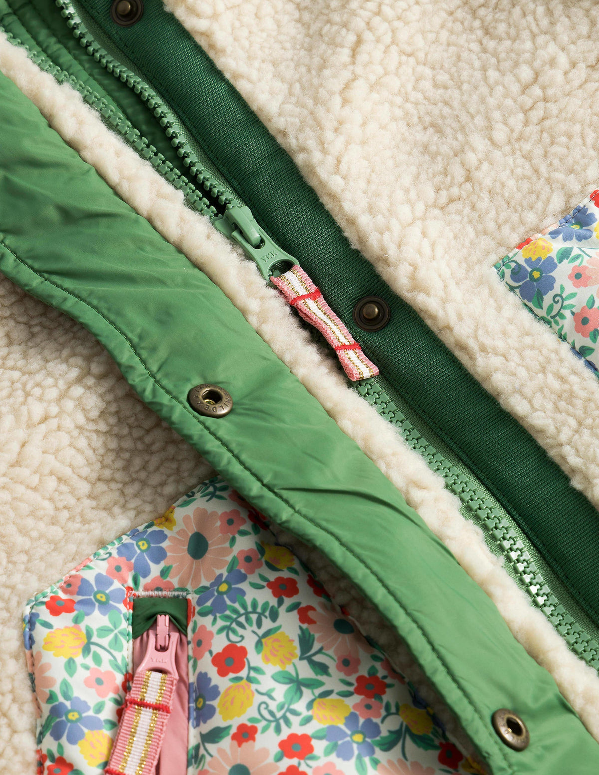 Borg Mix Coat-Vanilla Pod Floral - Image 3