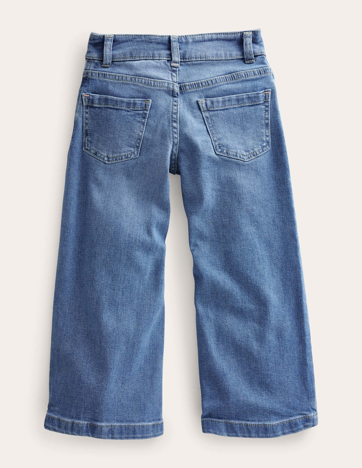 Straight Leg Flare Jean-Light Denim-2