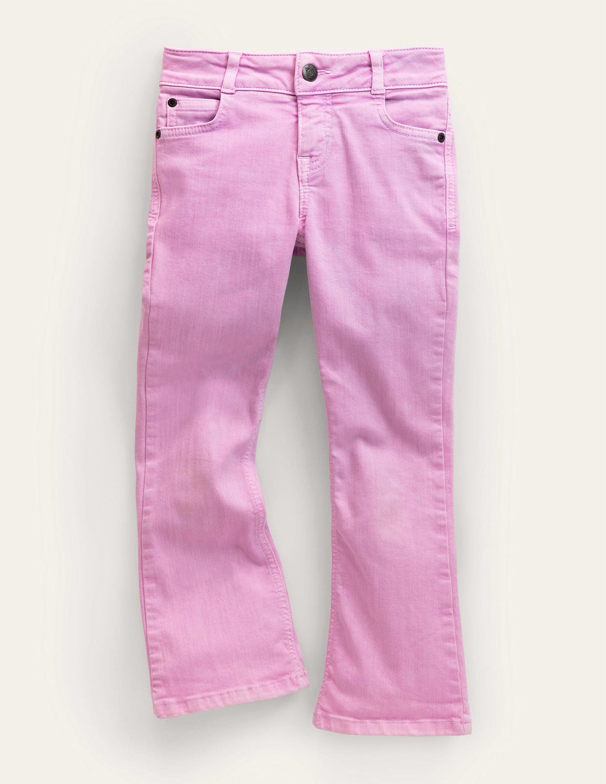 Kick Flare Jean-Lilac Pink - Image 1