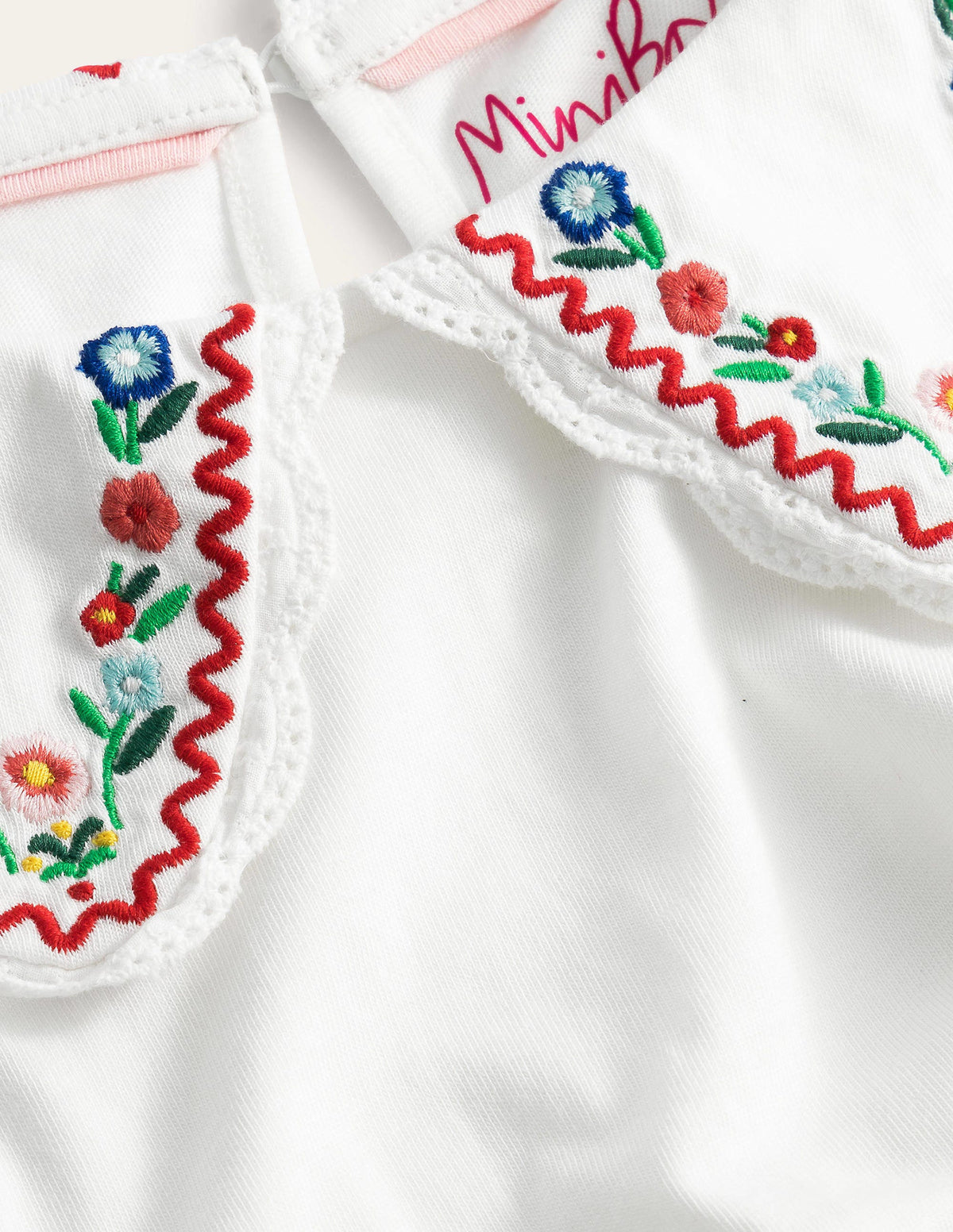 Collared Jersey Top-Ivory-3