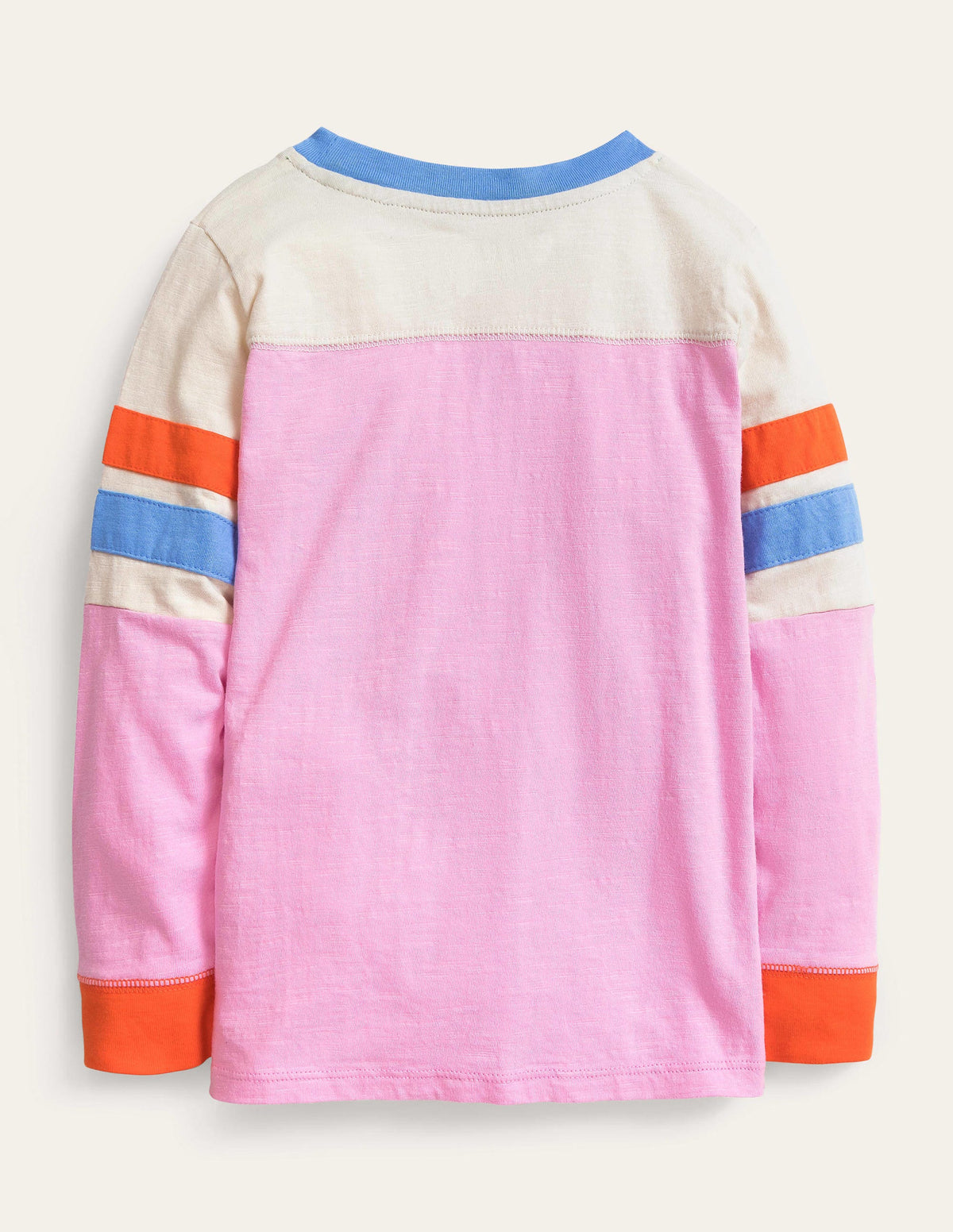 Colourblock T-shirt-Lilac Chiffon Pink-2