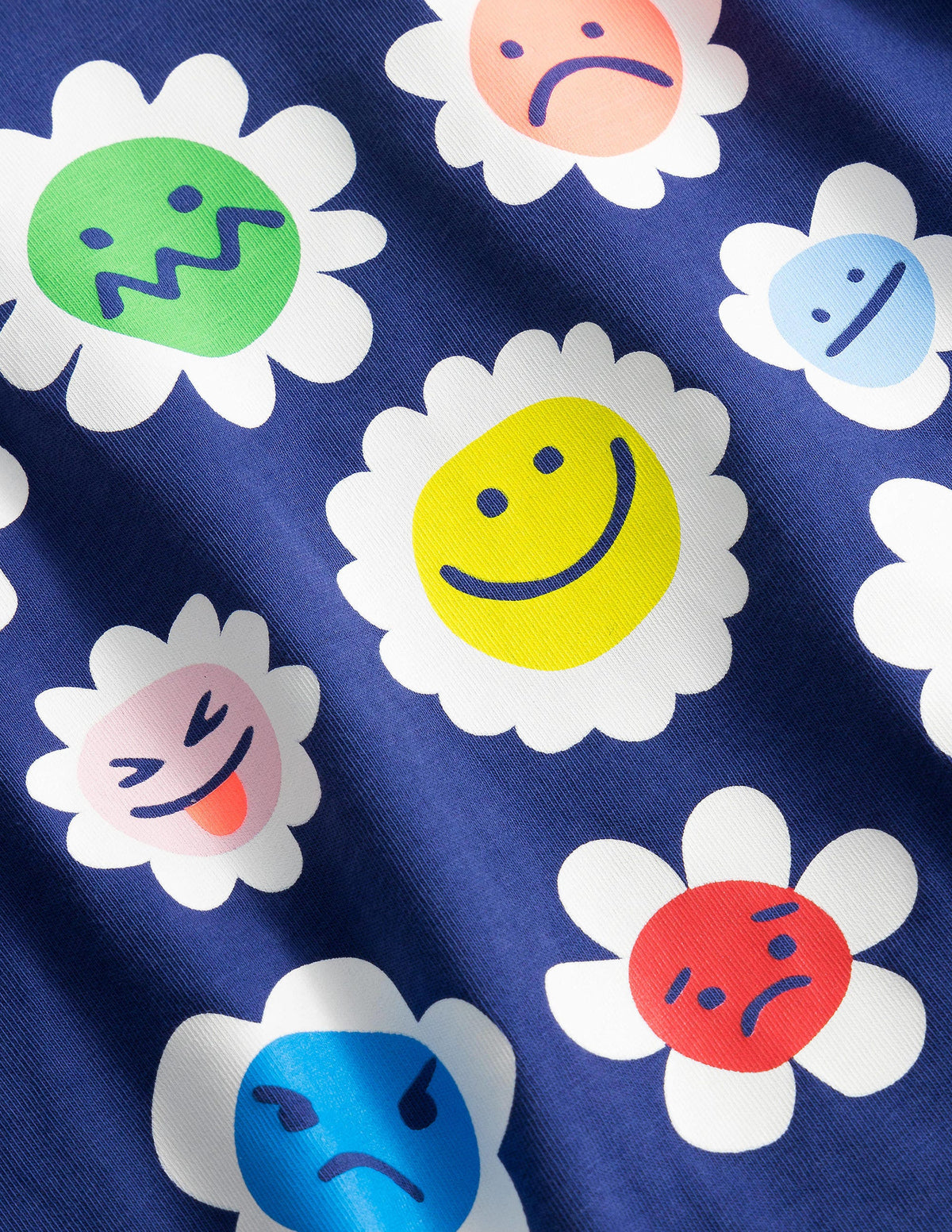 Long-Sleeved Logo Top-Starboard Blue Flowers - Image 3
