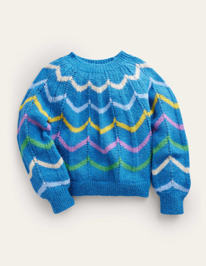 Fun Jumper-Blue Scallop Stripe-1