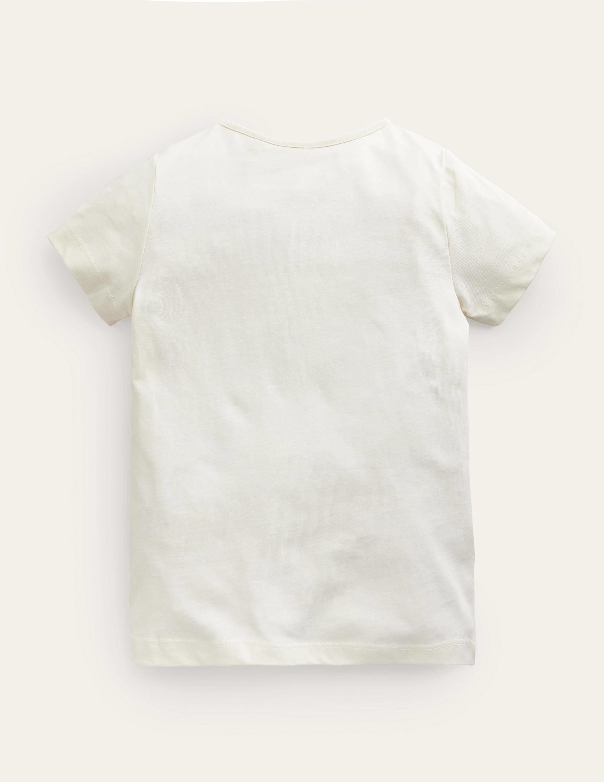 Printed Graphic T-Shirt-Ivory Super Natural - Image 2