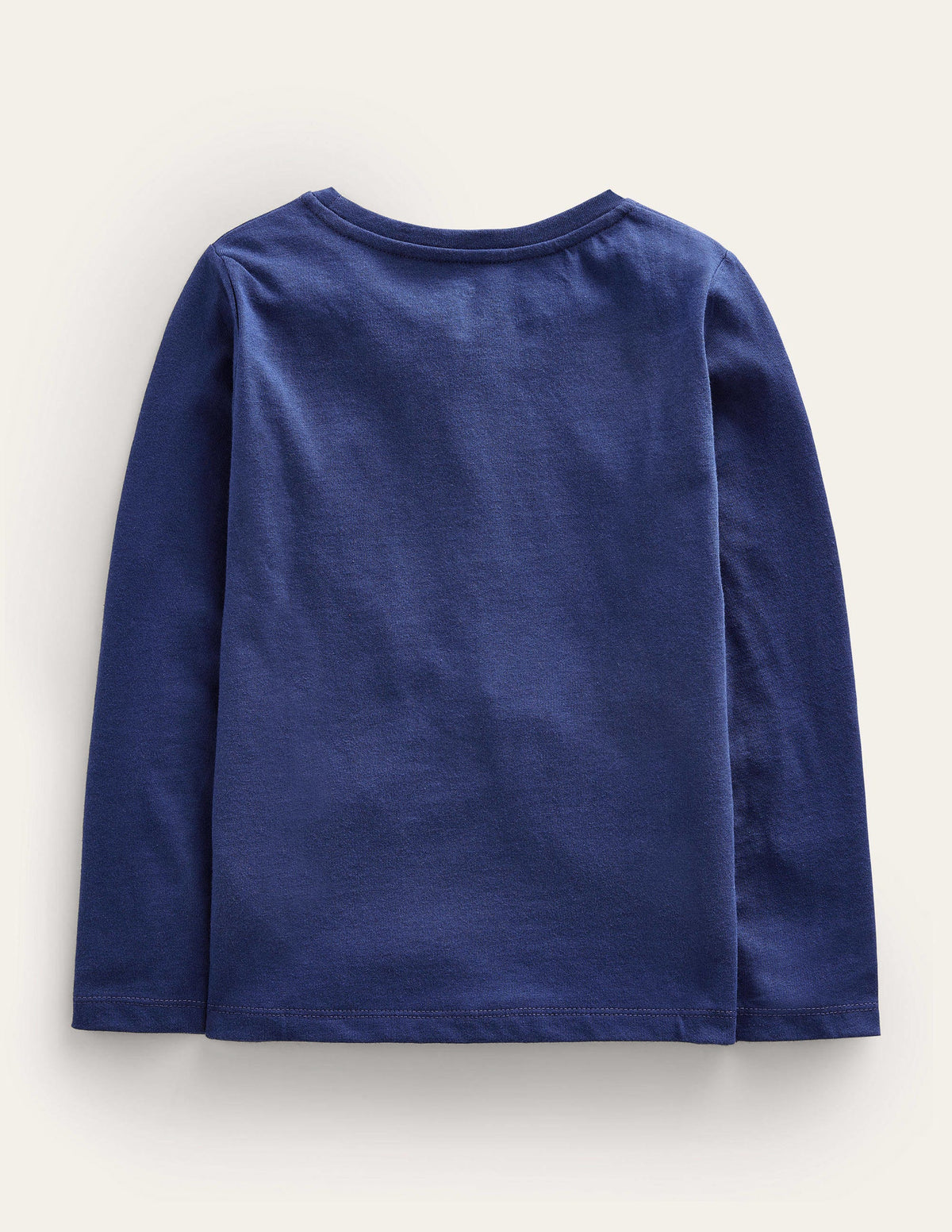 Long Sleeve Appliqué Top-Starboard Blue Horse-2