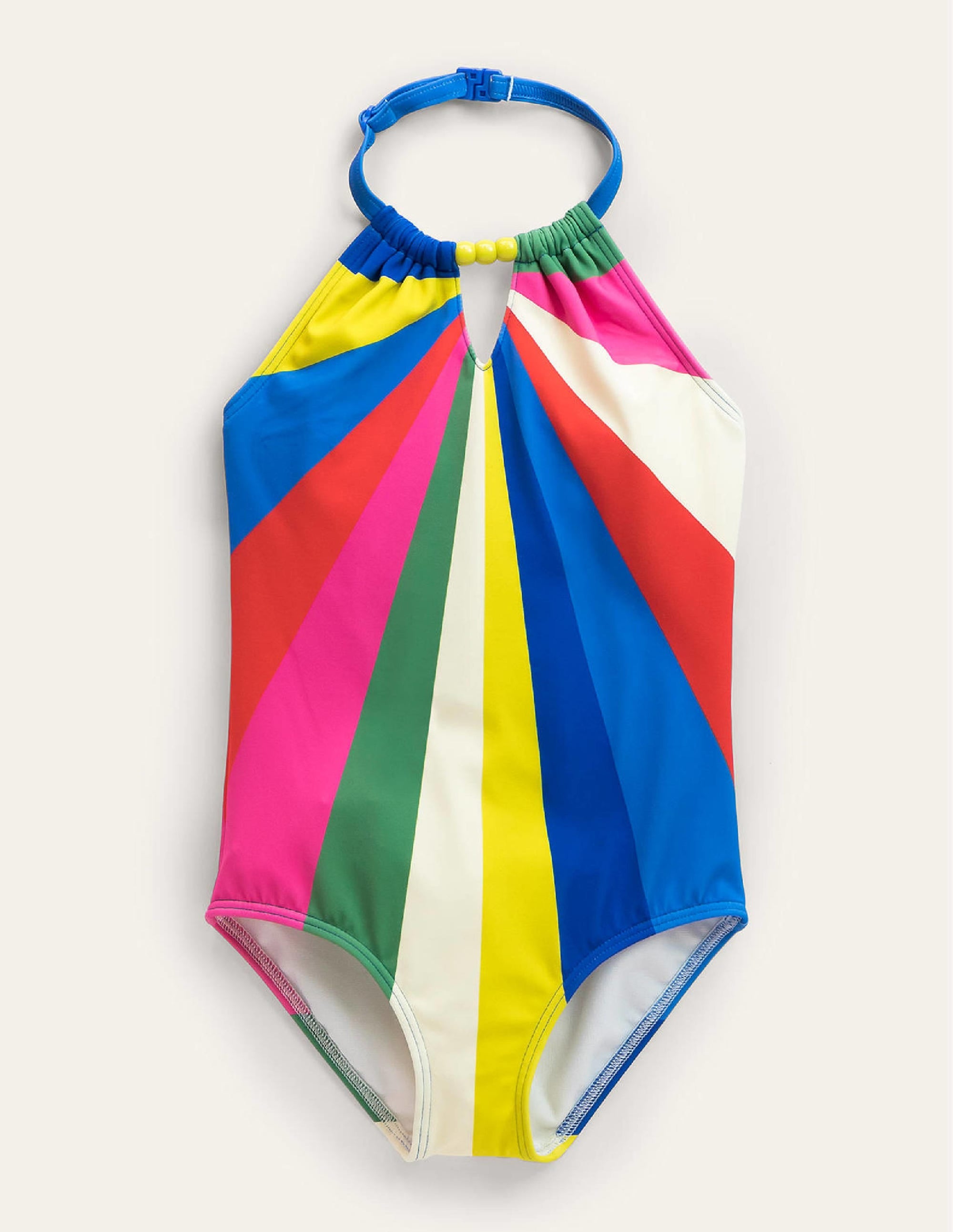 Halterneck Swimsuit-Multi - Image 1