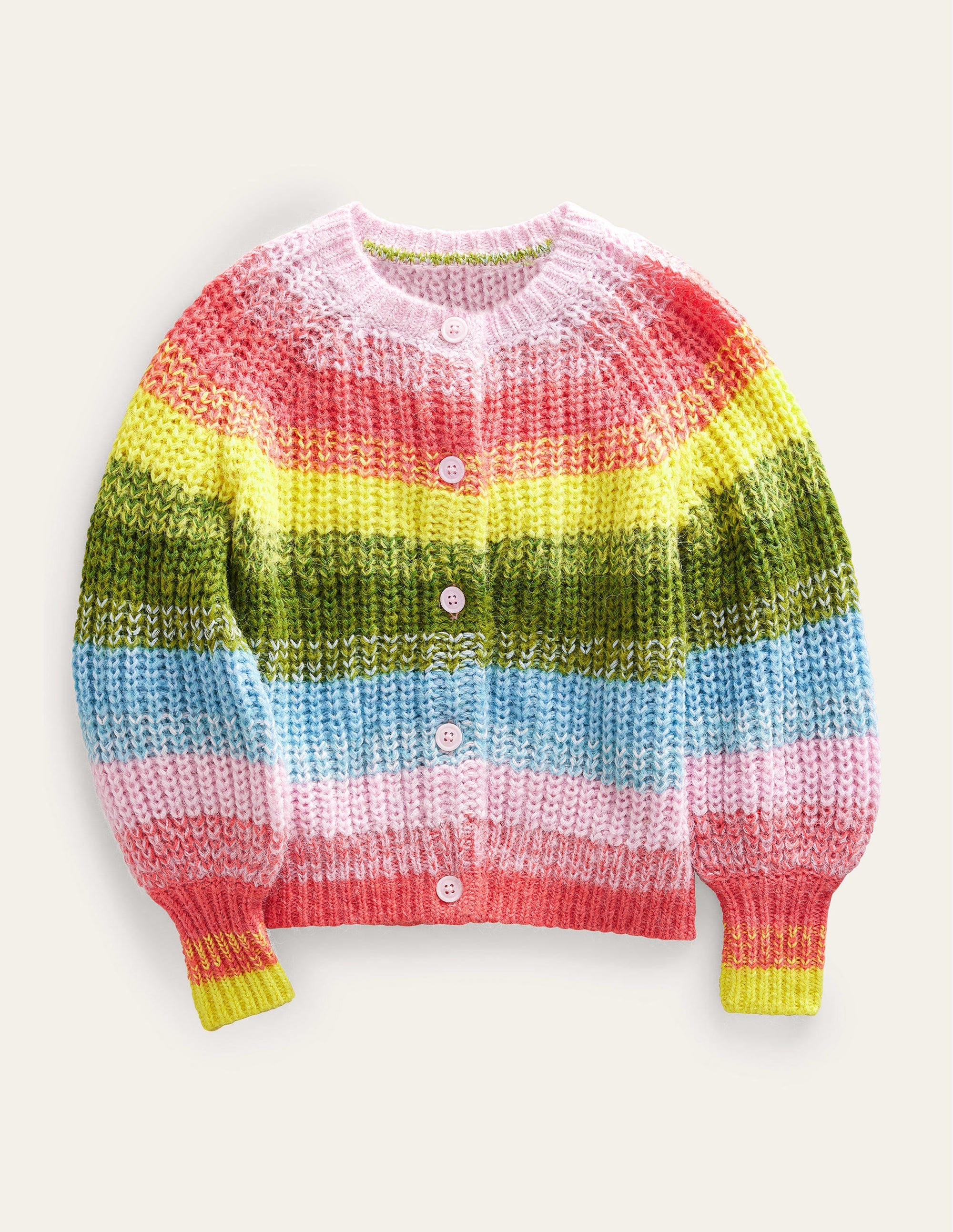 Ombre Rainbow Cardigan-Multi - Image 1