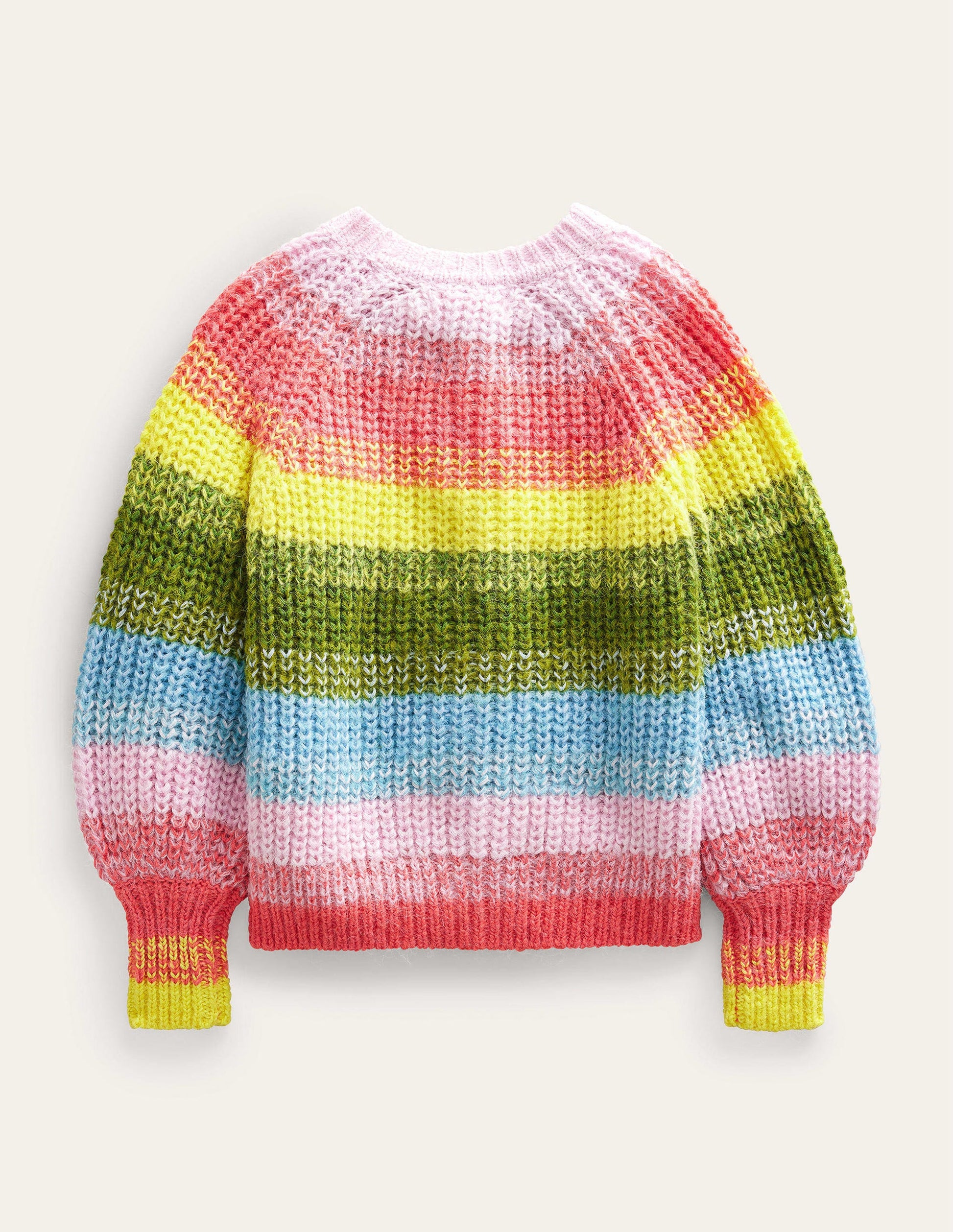 Ombre Rainbow Cardigan-Multi-2