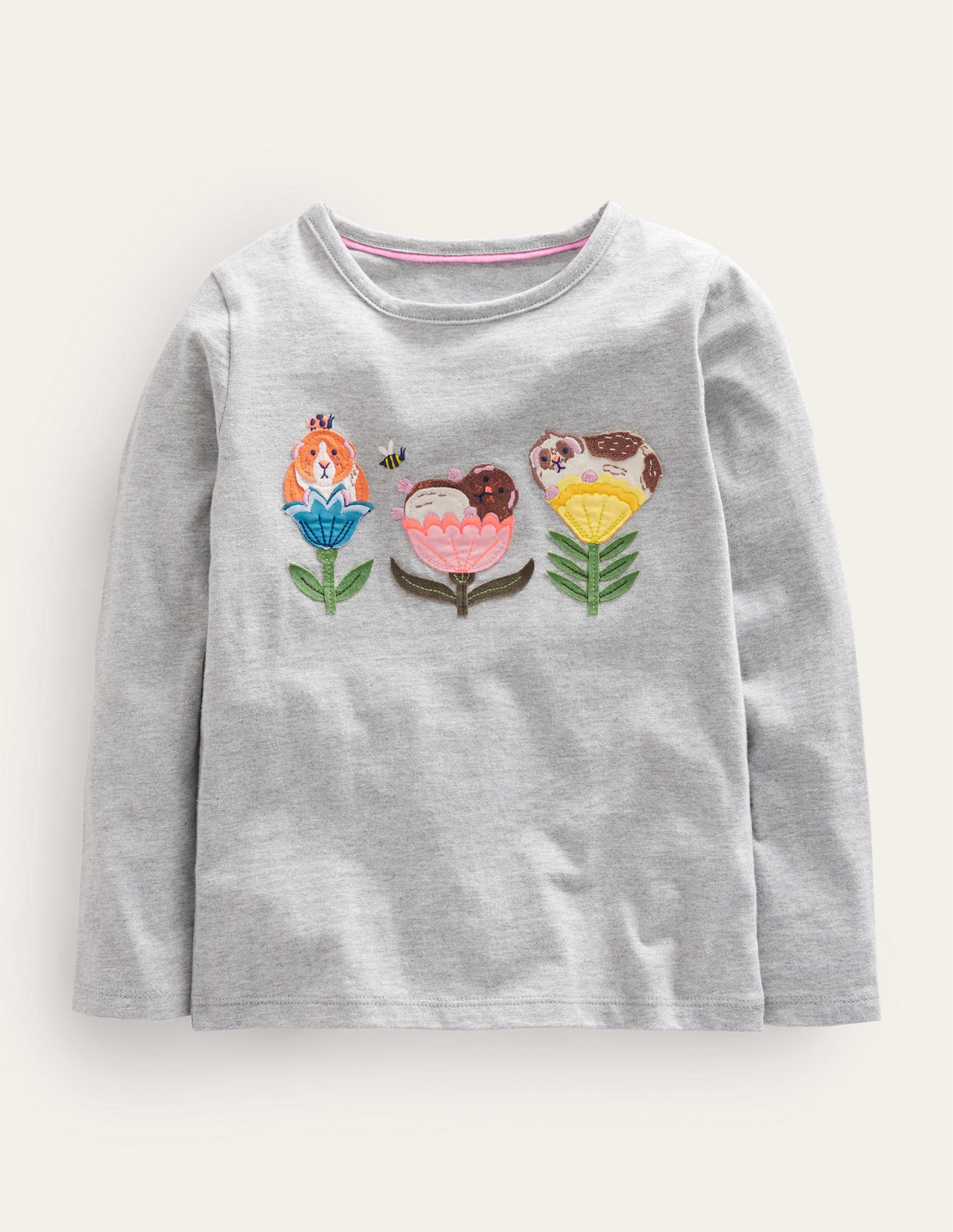 Flutter Top-Grey Marl Guinea Pigs - Image 1