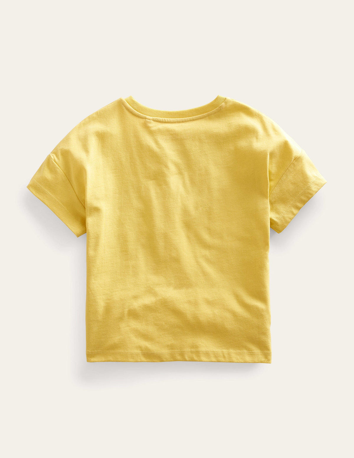 Printed Graphic T-shirt-Soft Lemon Hope - Image 2