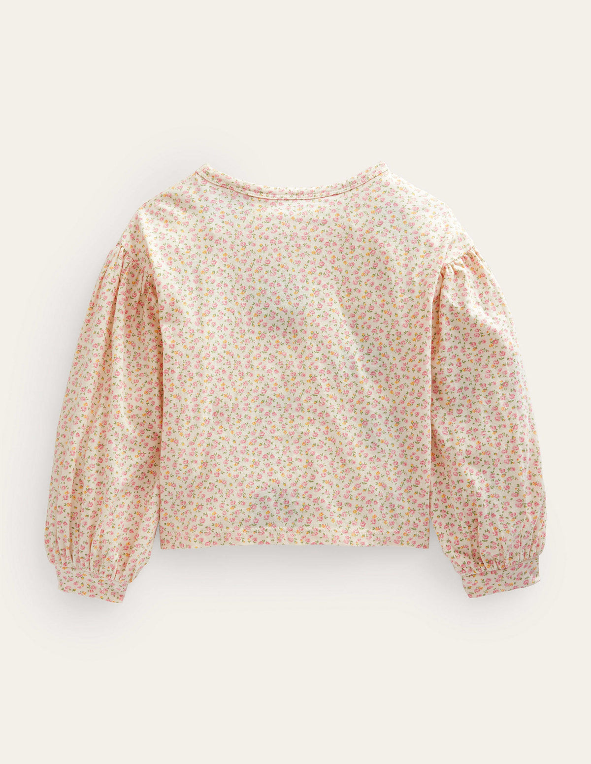 Embroidered Top-Ivory Floral Lemonade - Image 2