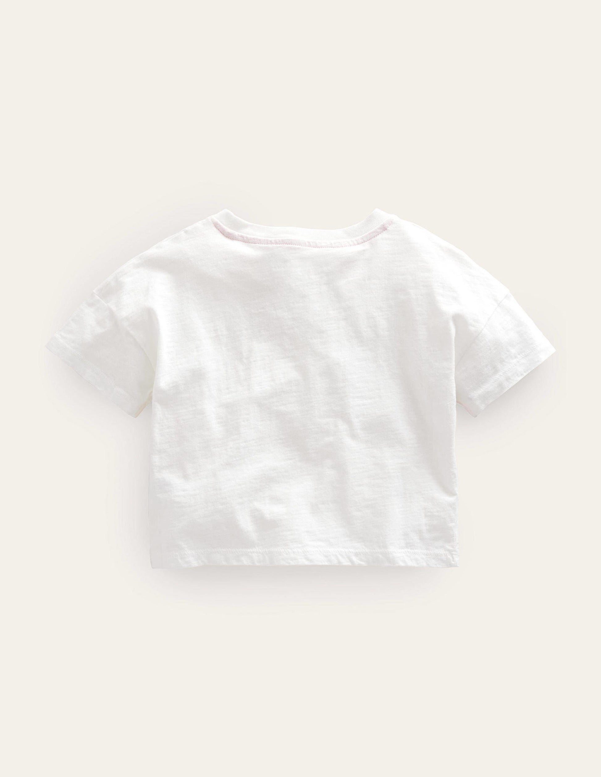 Relaxed T-shirt-Ivory Floral Stripe-2
