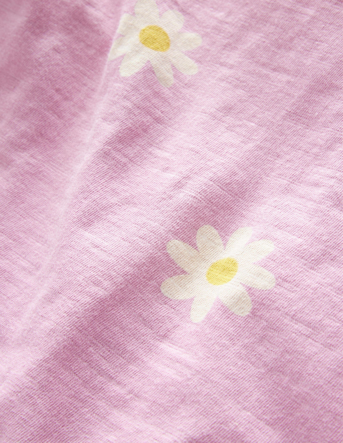 Relaxed T-shirt-Soft Lavender Daisies-3