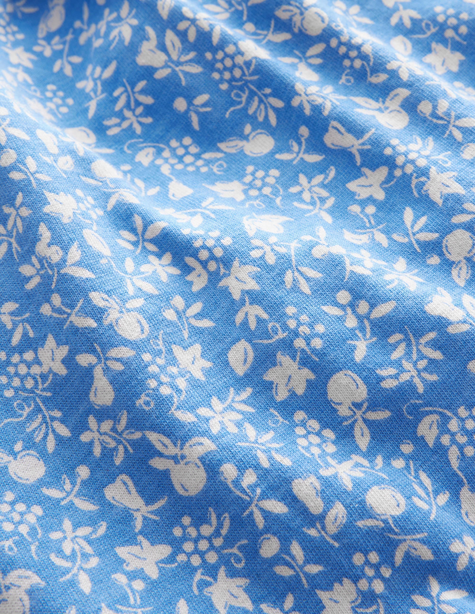 Jersey Harem Trousers-Penzance Blue Orchard - Image 3