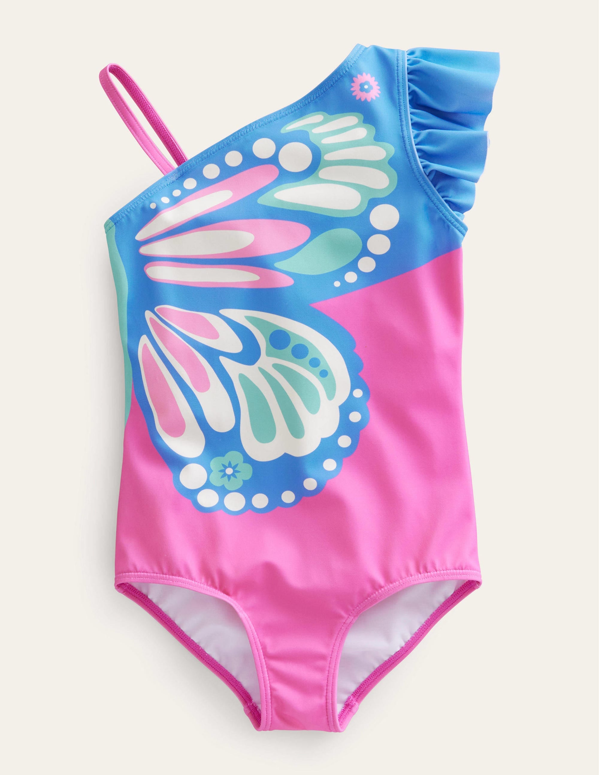 Butterfly Swimsuit-Tickled Pink - Image 1