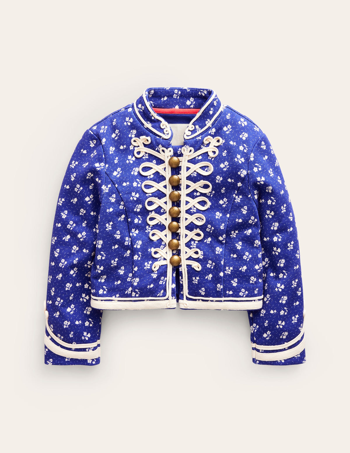 Military Jacket-Indigo Sprig Floral-3