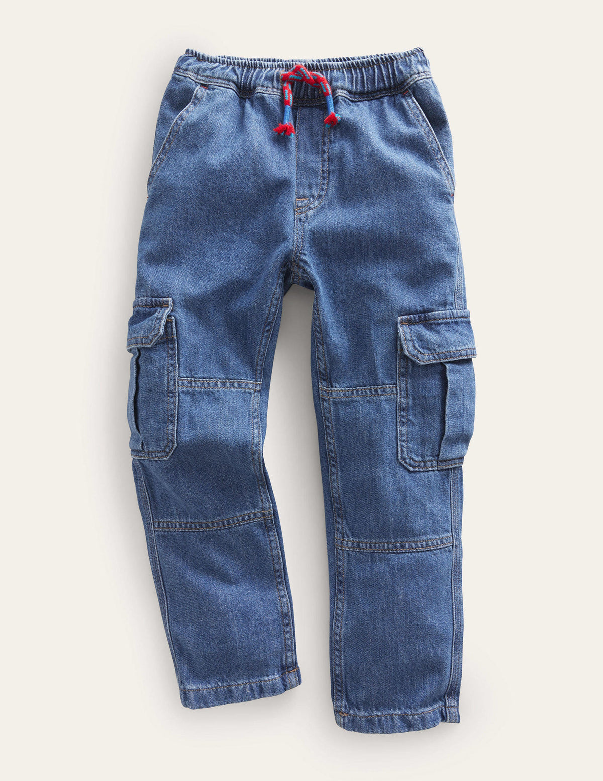 Cargo Jeans-Mid Vintage Denim - Image 1