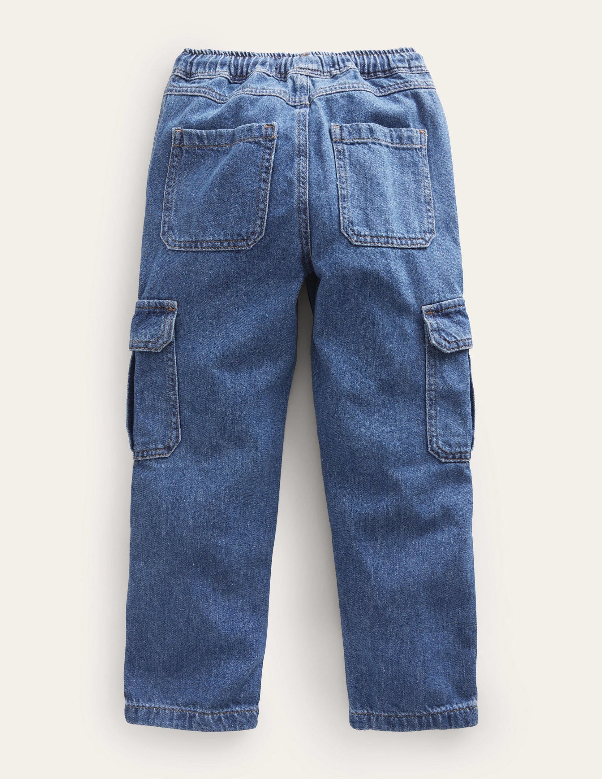 Cargo Jeans-Mid Vintage Denim-2