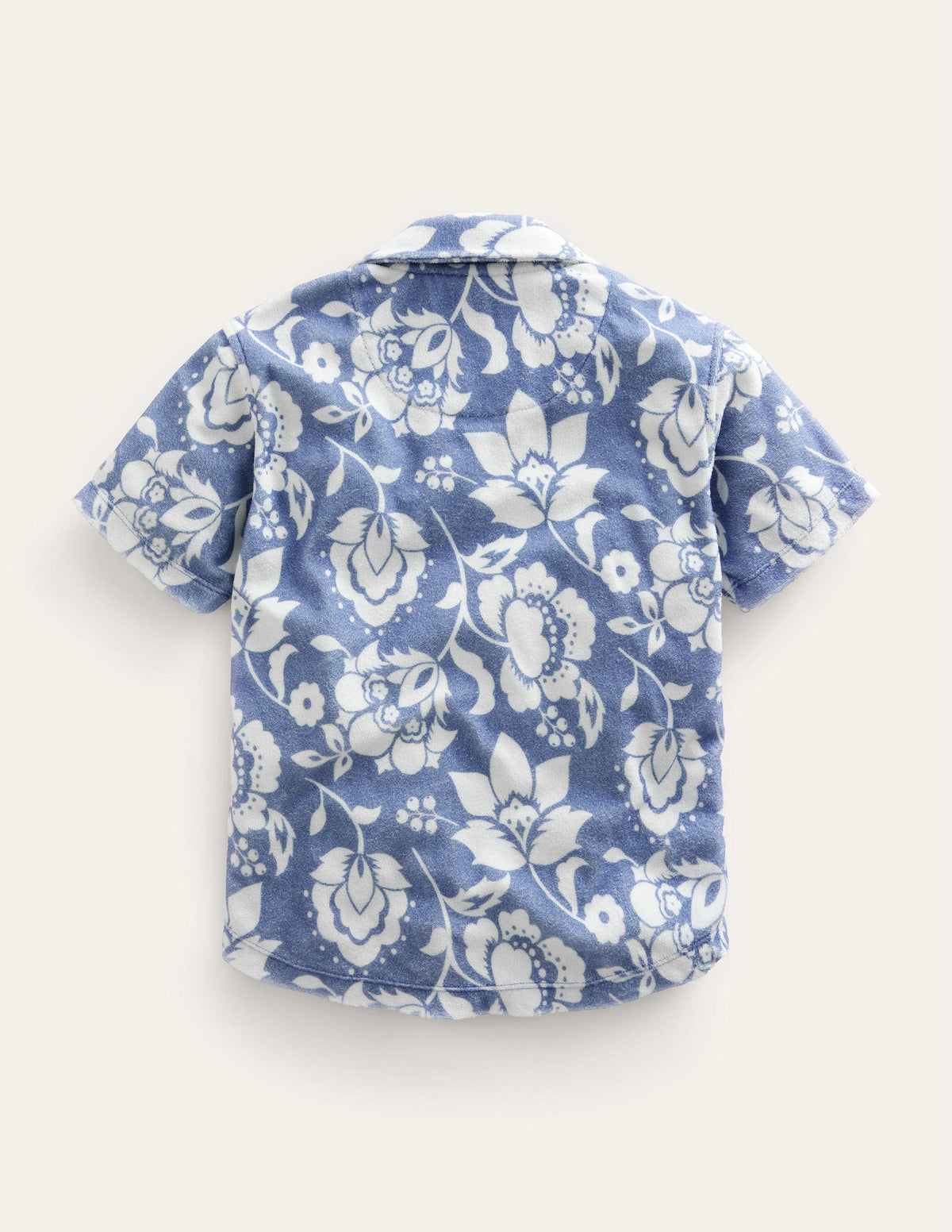 Towelling Shirt-Soft Starboard Floral - Image 2