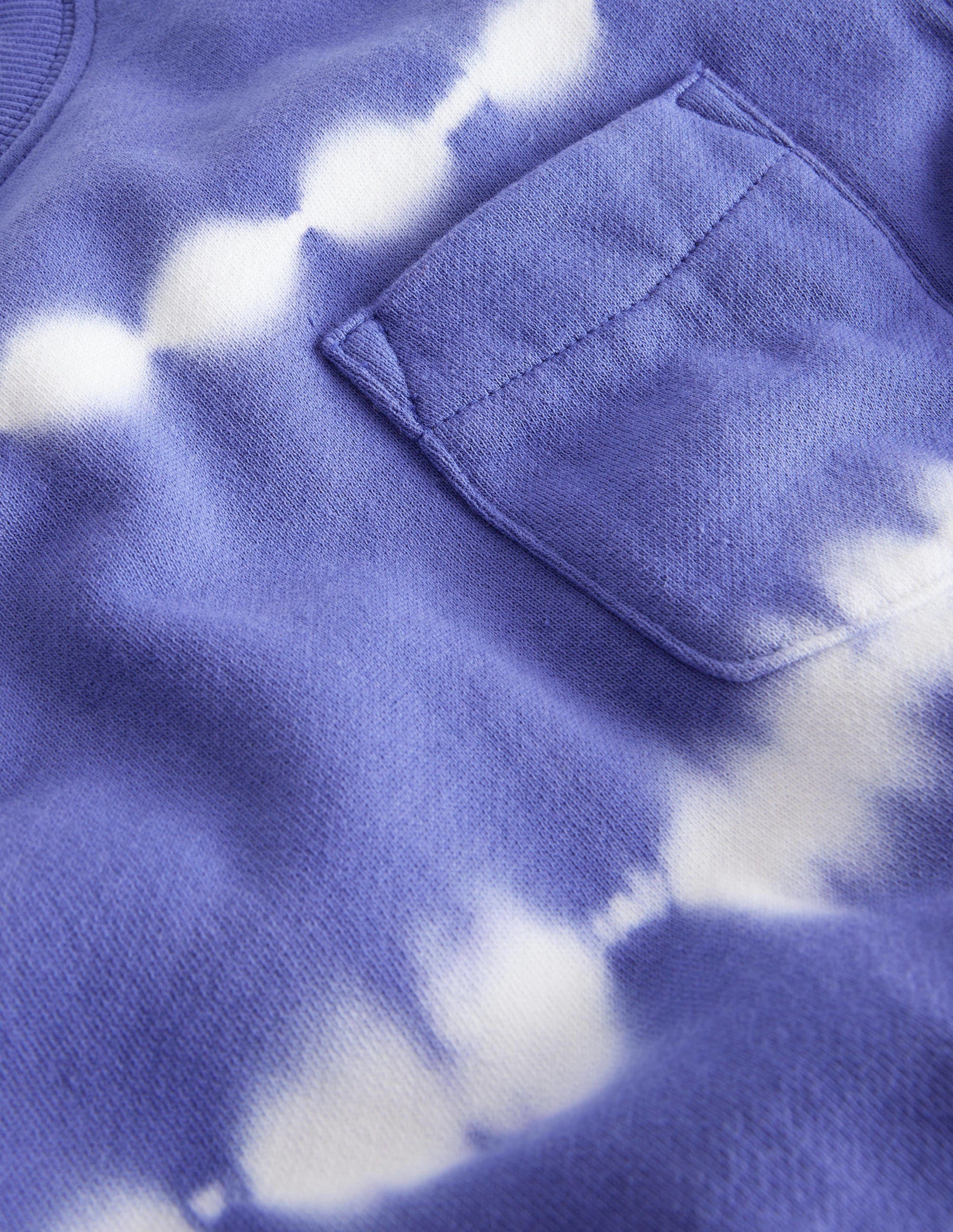 Tie Dye Sweatshirt-Blue/Ivory-3