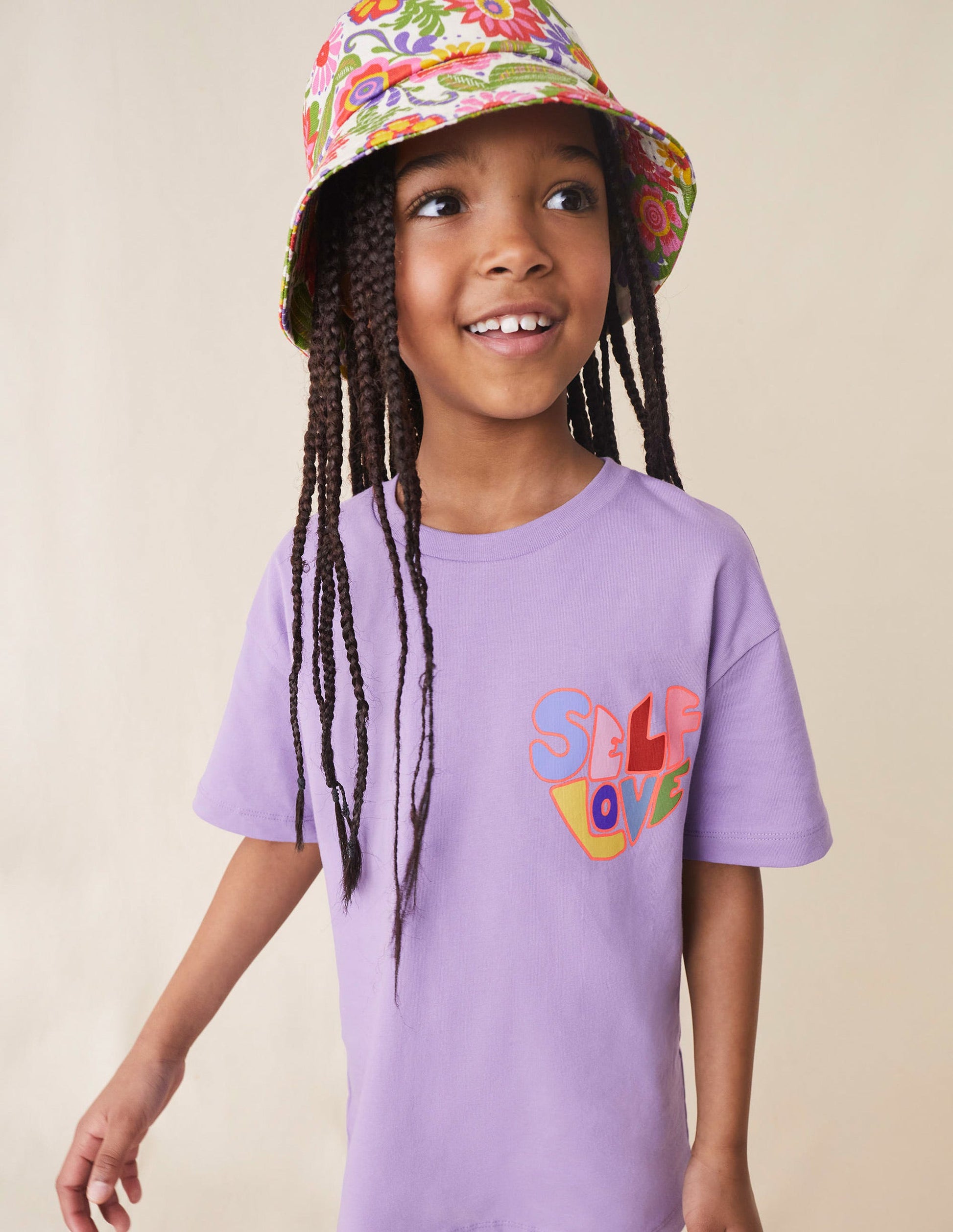 Bucket Hat-Multi Festival Flowers-3