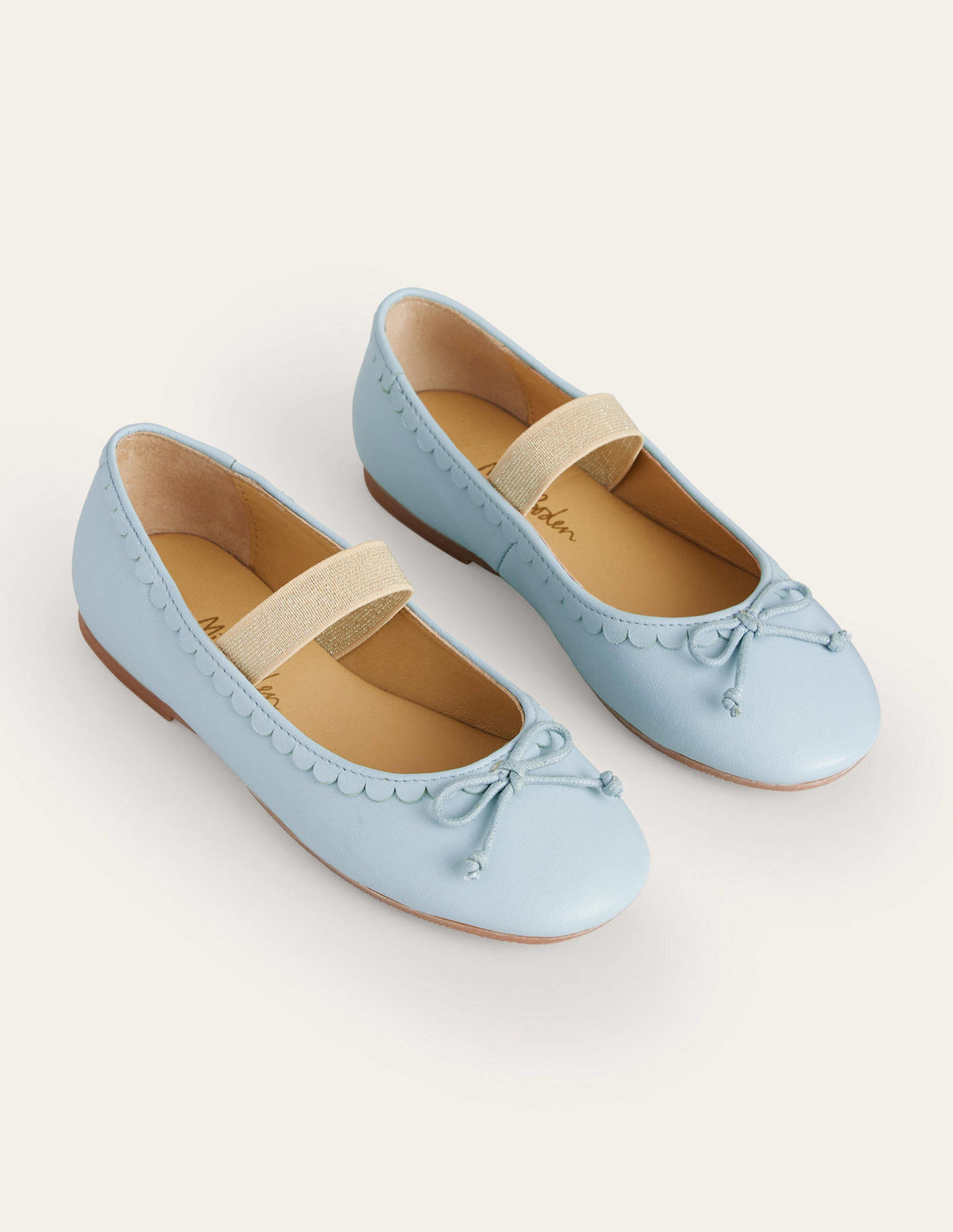 Leather Ballet Flat-Provence Blue-2