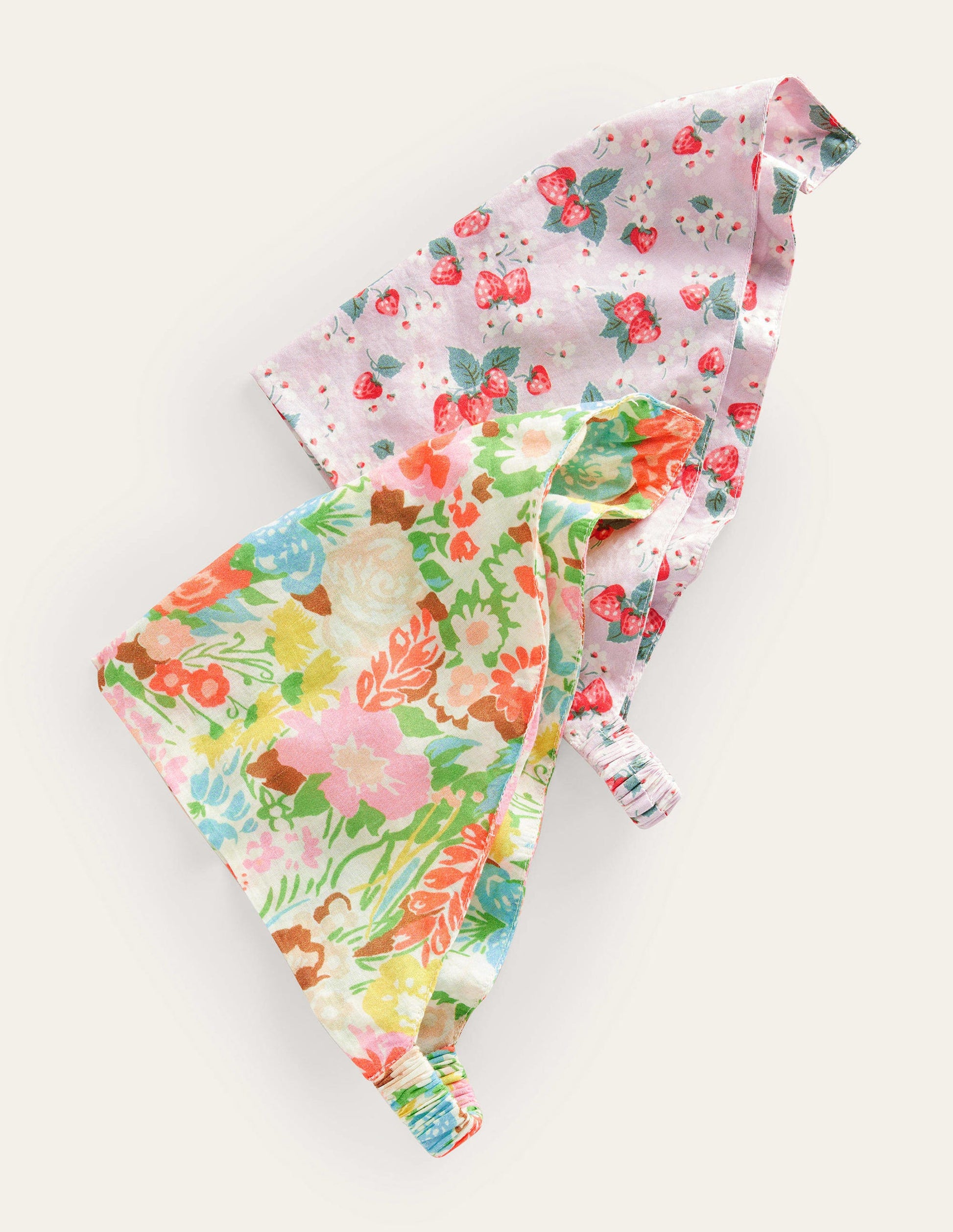 2 Pack Headscarves-Multi Floral-1