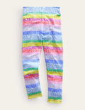Fun Leggings-Multi Wallpaper Stripe