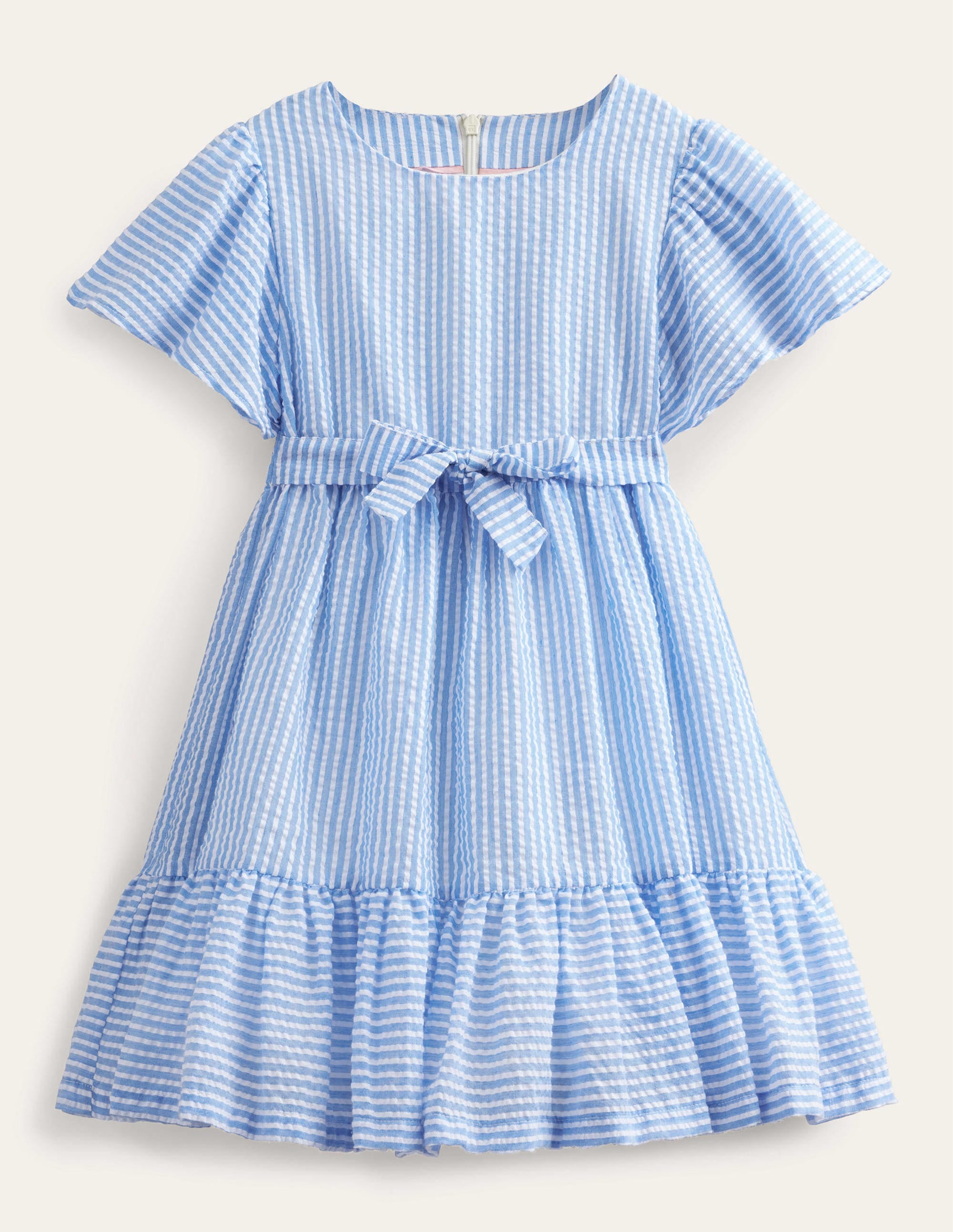 Fit & Flare Dress-Penzance/Ivory - Image 1