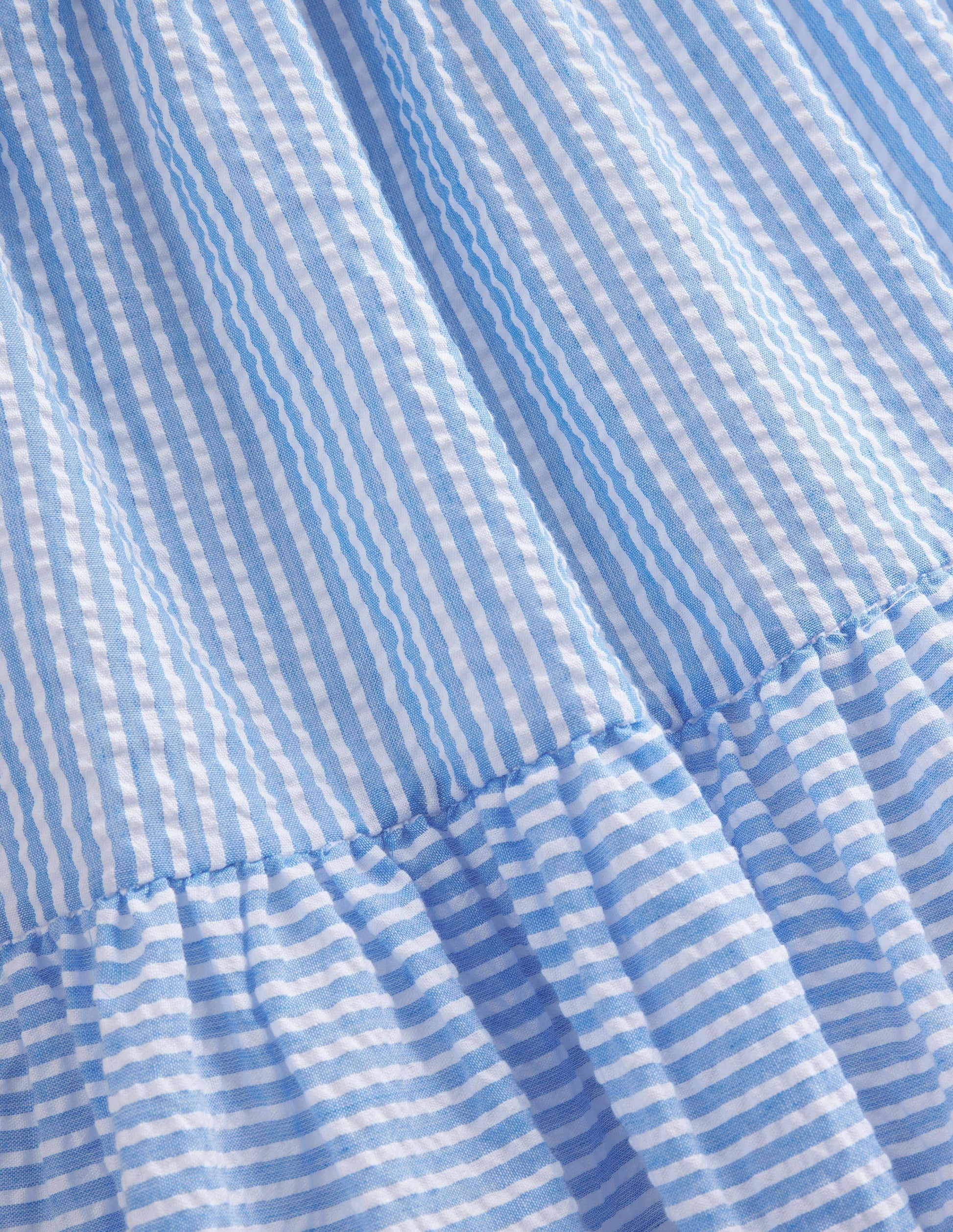 Fit & Flare Dress-Penzance/Ivory-3