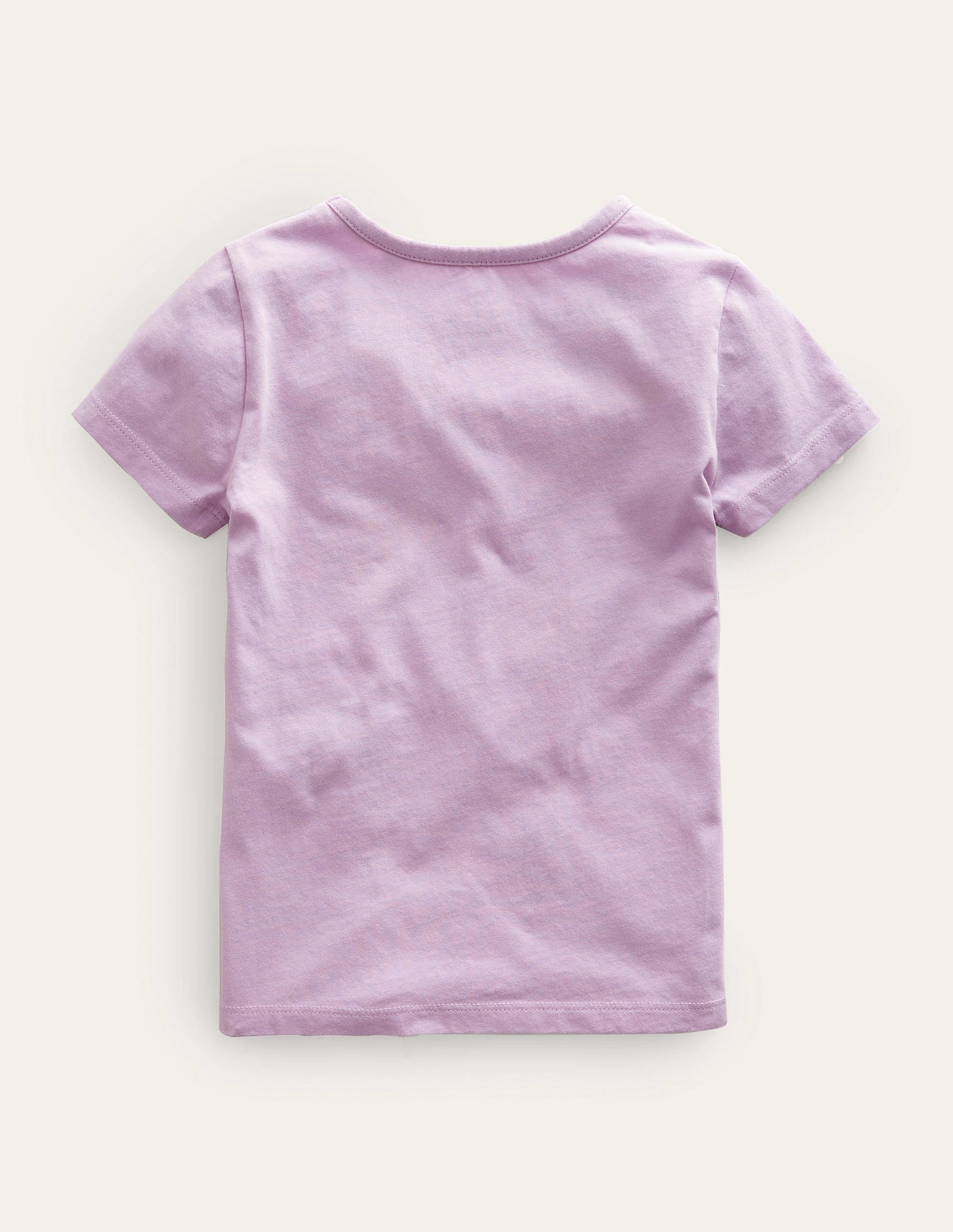 Printed Graphic T-Shirt-Sweet Pea Purple Peaches - Image 2
