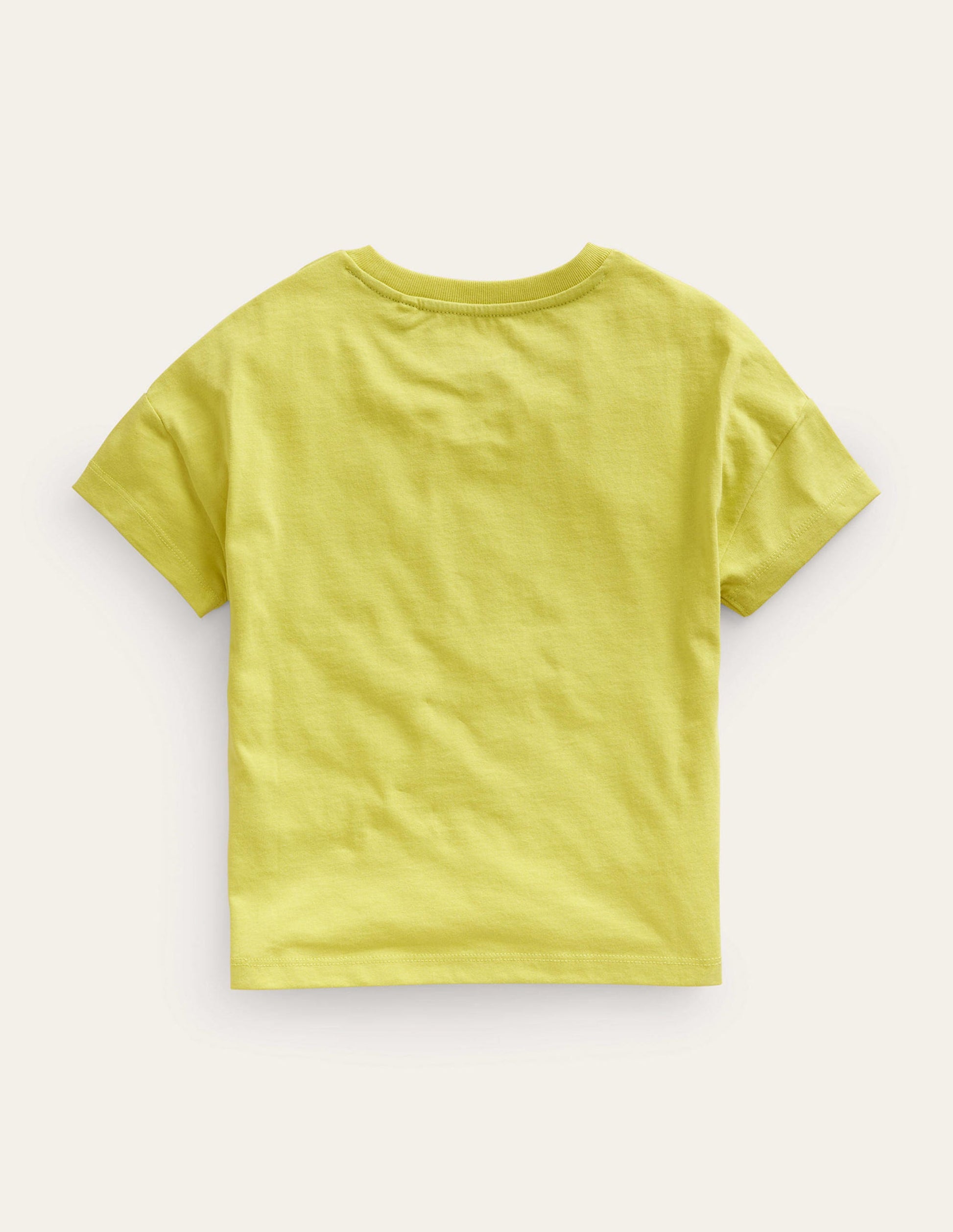 Printed Graphic T-shirt-Yellow Ocean Warrior-2