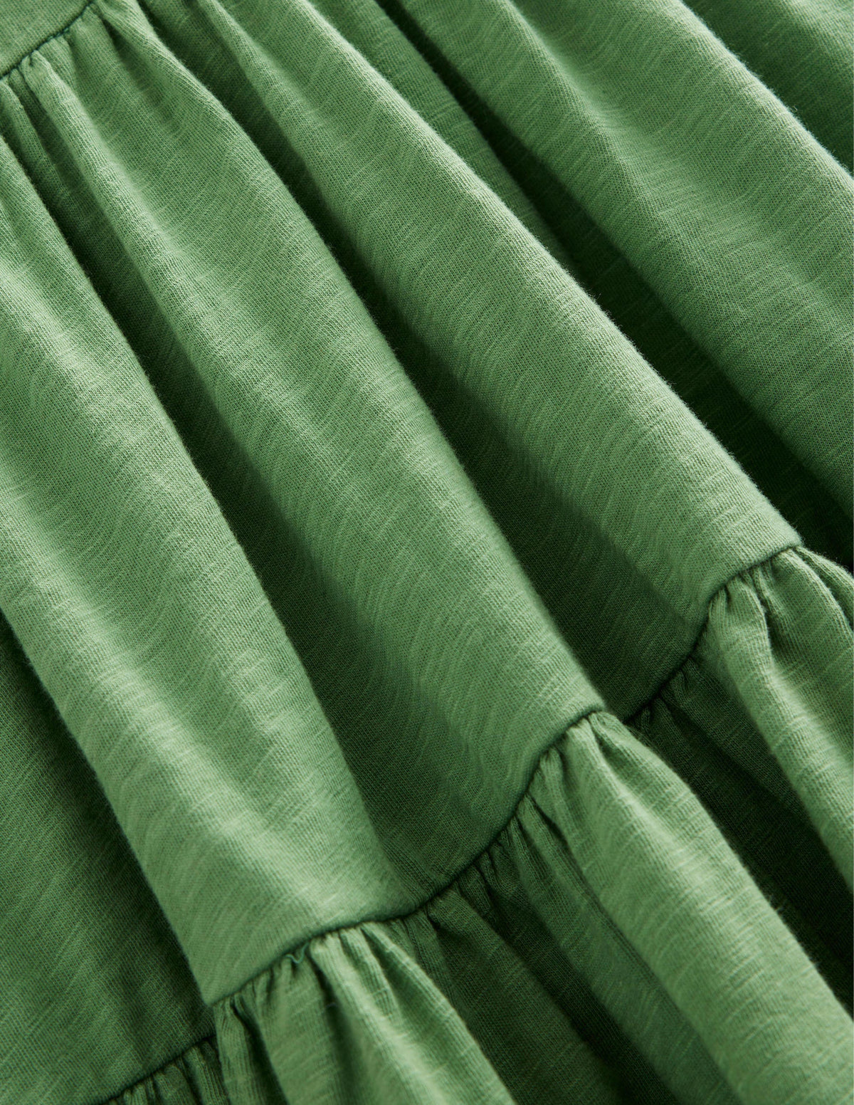Jersey Twirly Dress-Safari Green-3