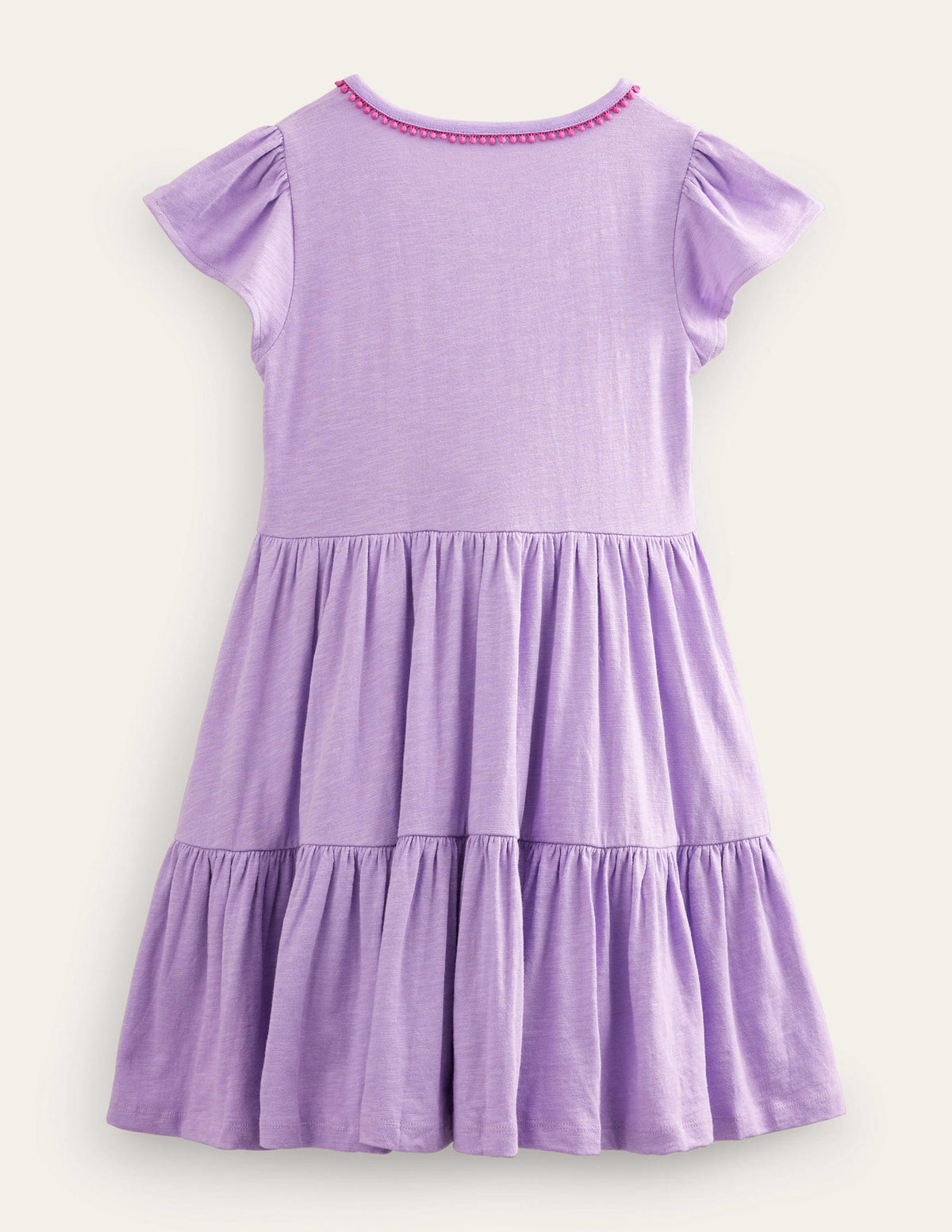 Jersey Twirly Dress-Pretty Lavender-2