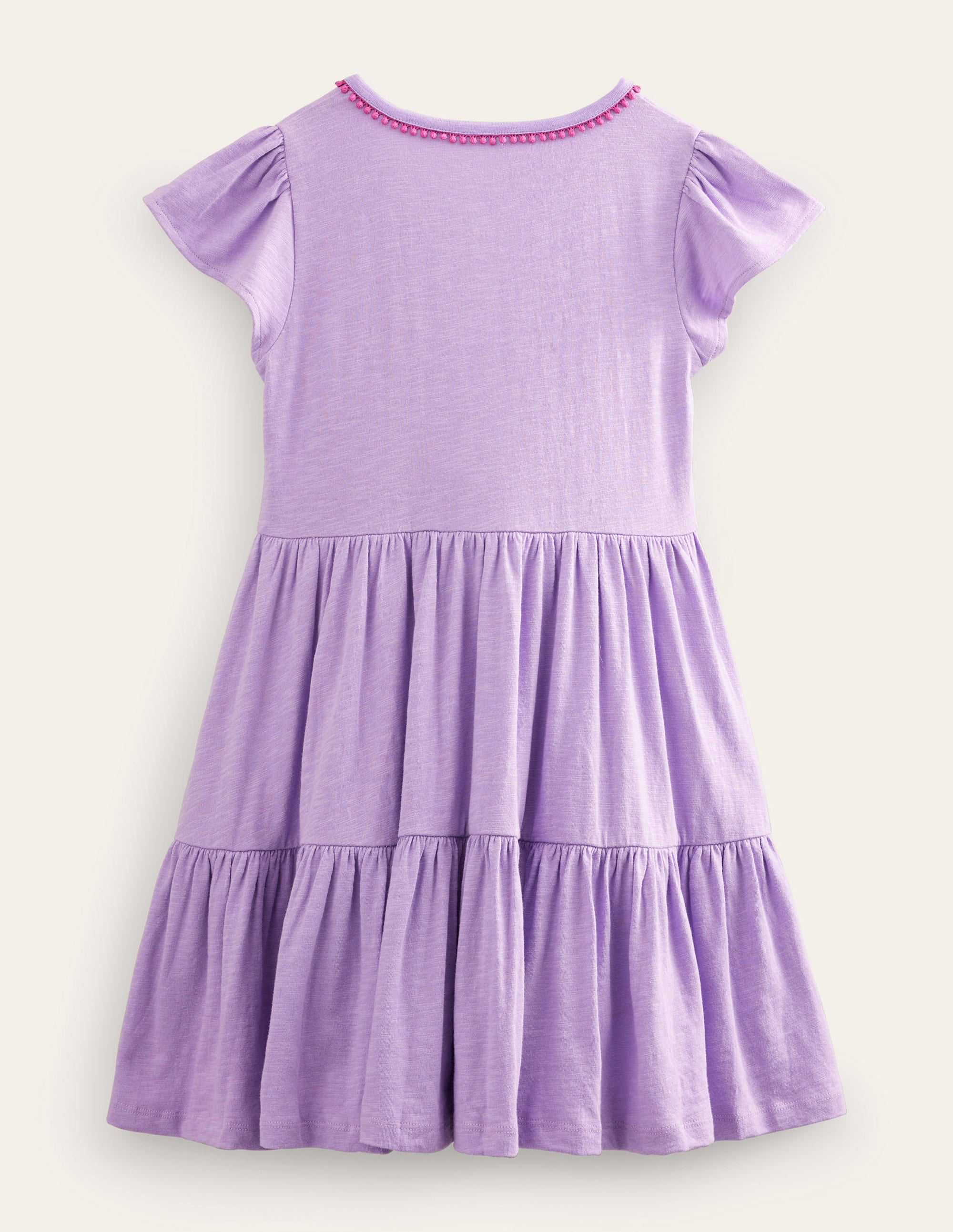Jersey Twirly Dress-Pretty Lavender - Image 2