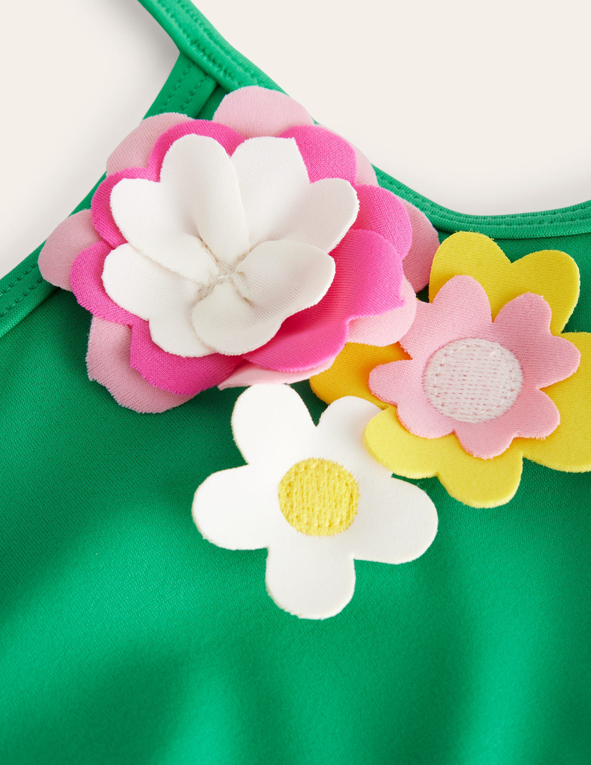 Flutter Flower Bikini-Green Pepper-3