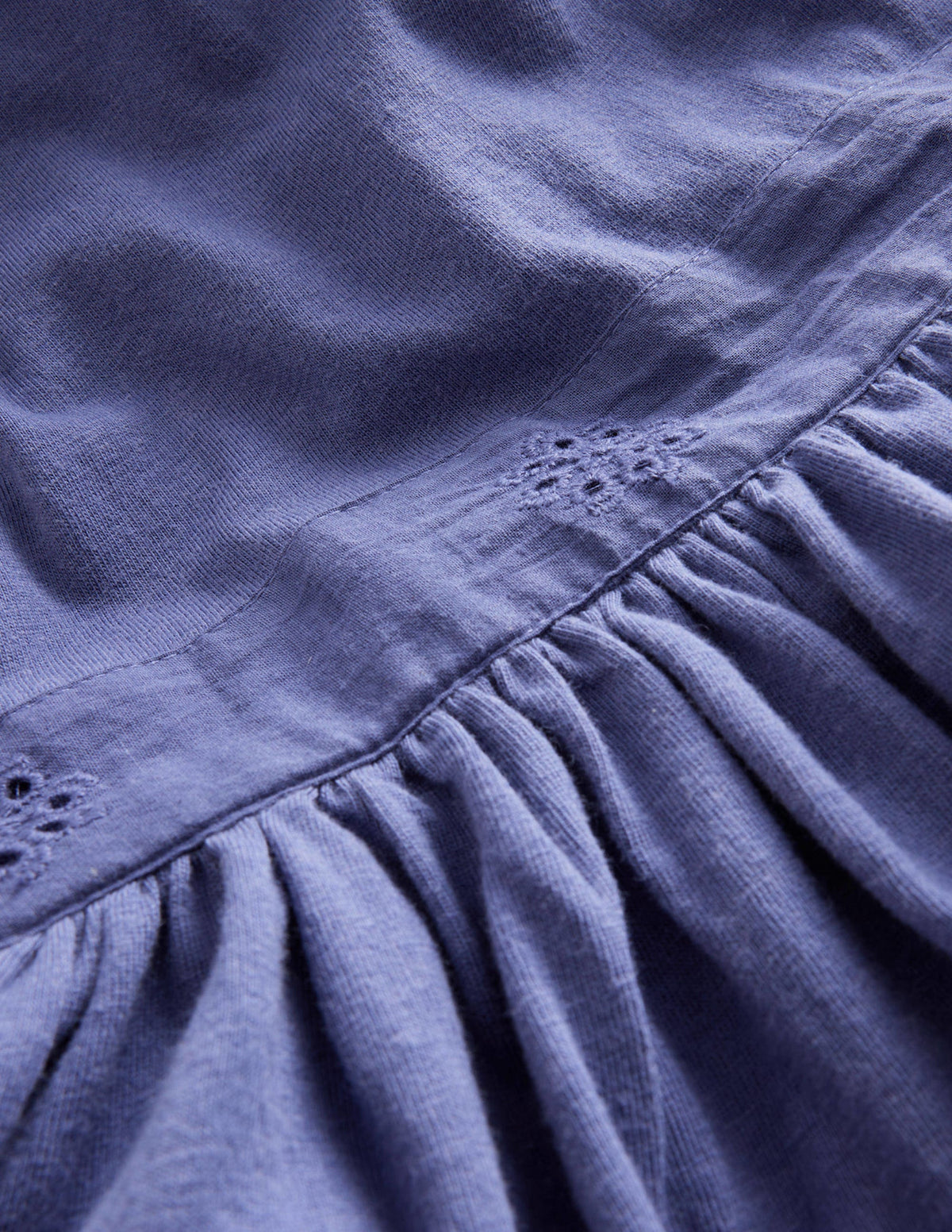 Drop Waist Dress-Soft Starboard Blue - Image 3