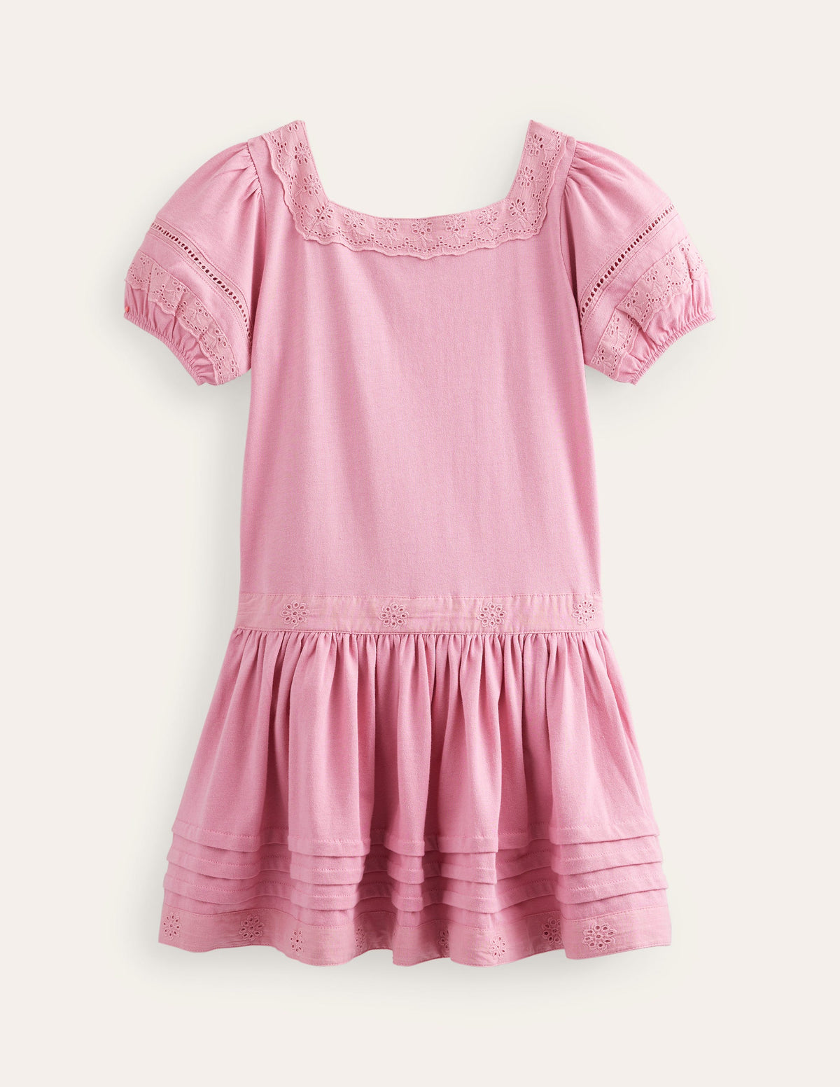 Drop Waist Dress-Formica Pink-1