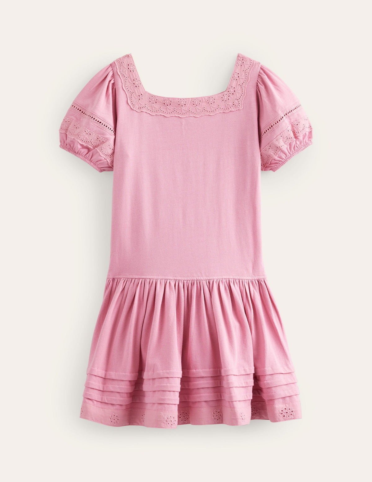 Drop Waist Dress-Formica Pink-2