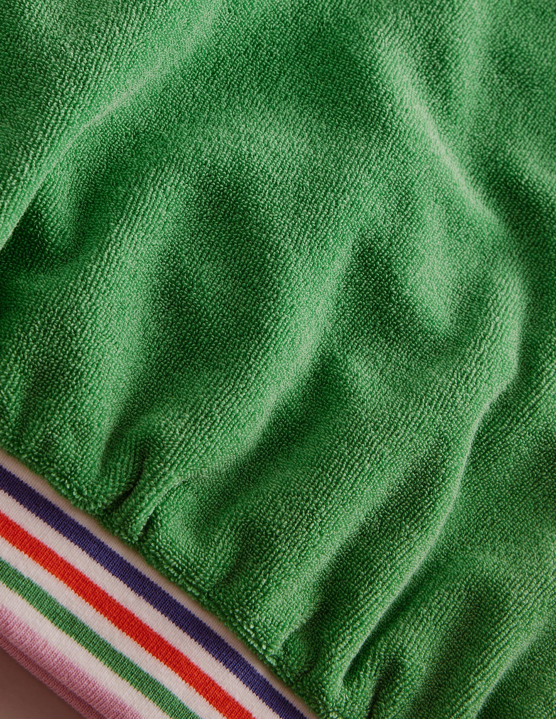 Towelling Vest-Aloe Green-3