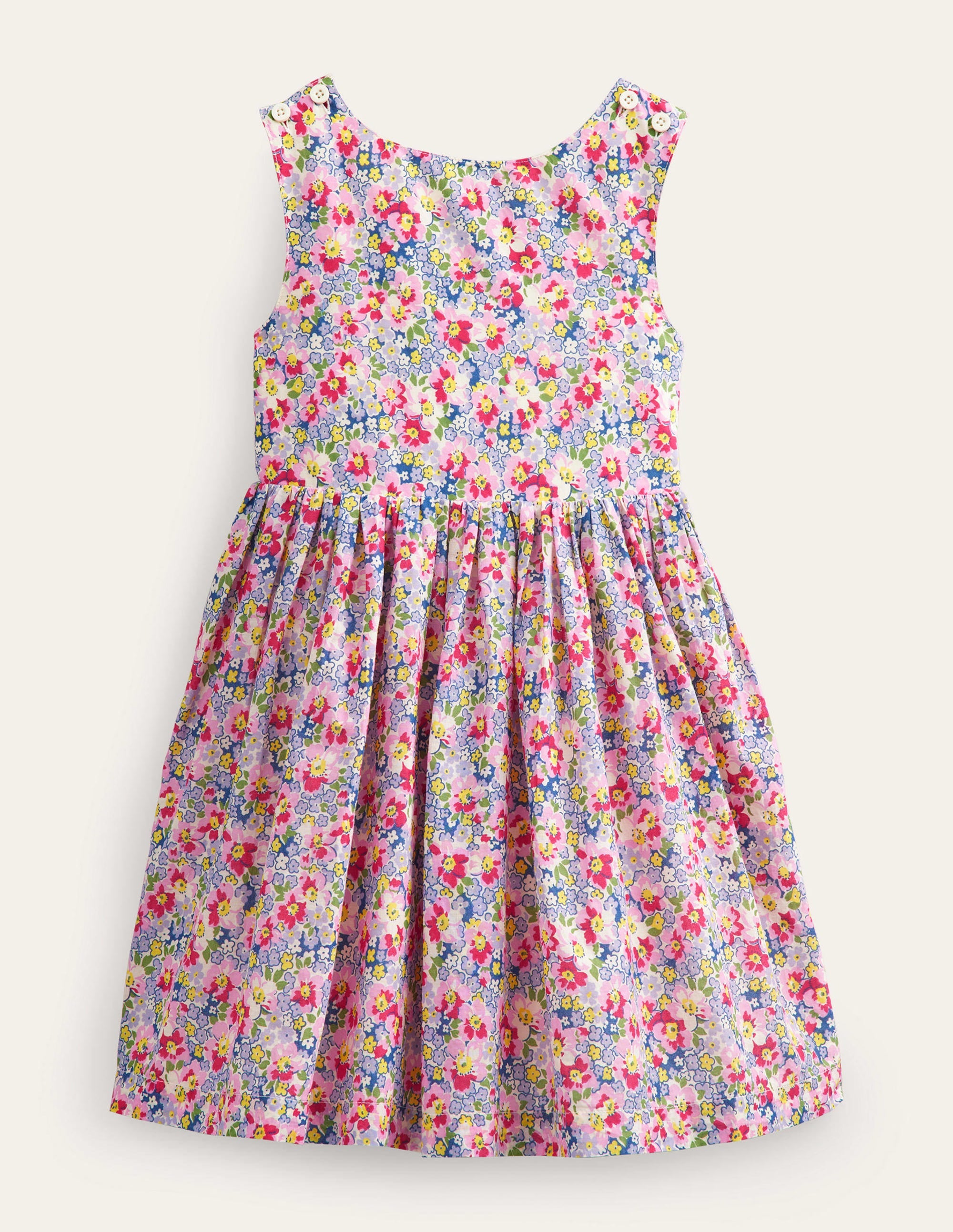 Cross-Back Dress-Multi Pot Pourri - Image 1