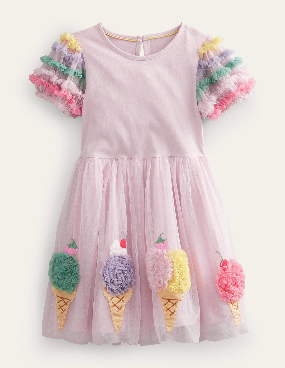 Tulle Dress-French Pink - Image 1