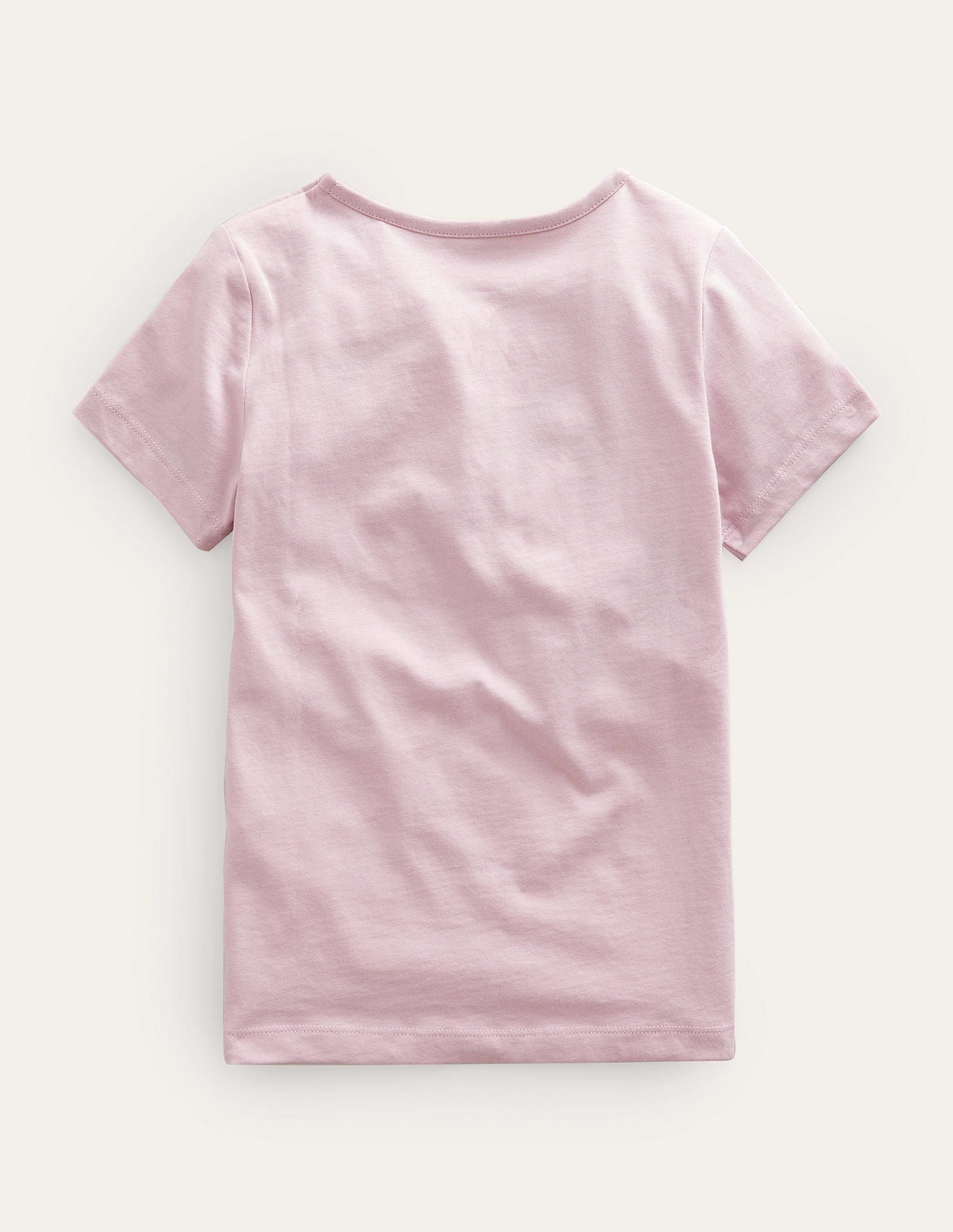 Painterly Printed T-Shirt-French Pink Lemonade - Image 2