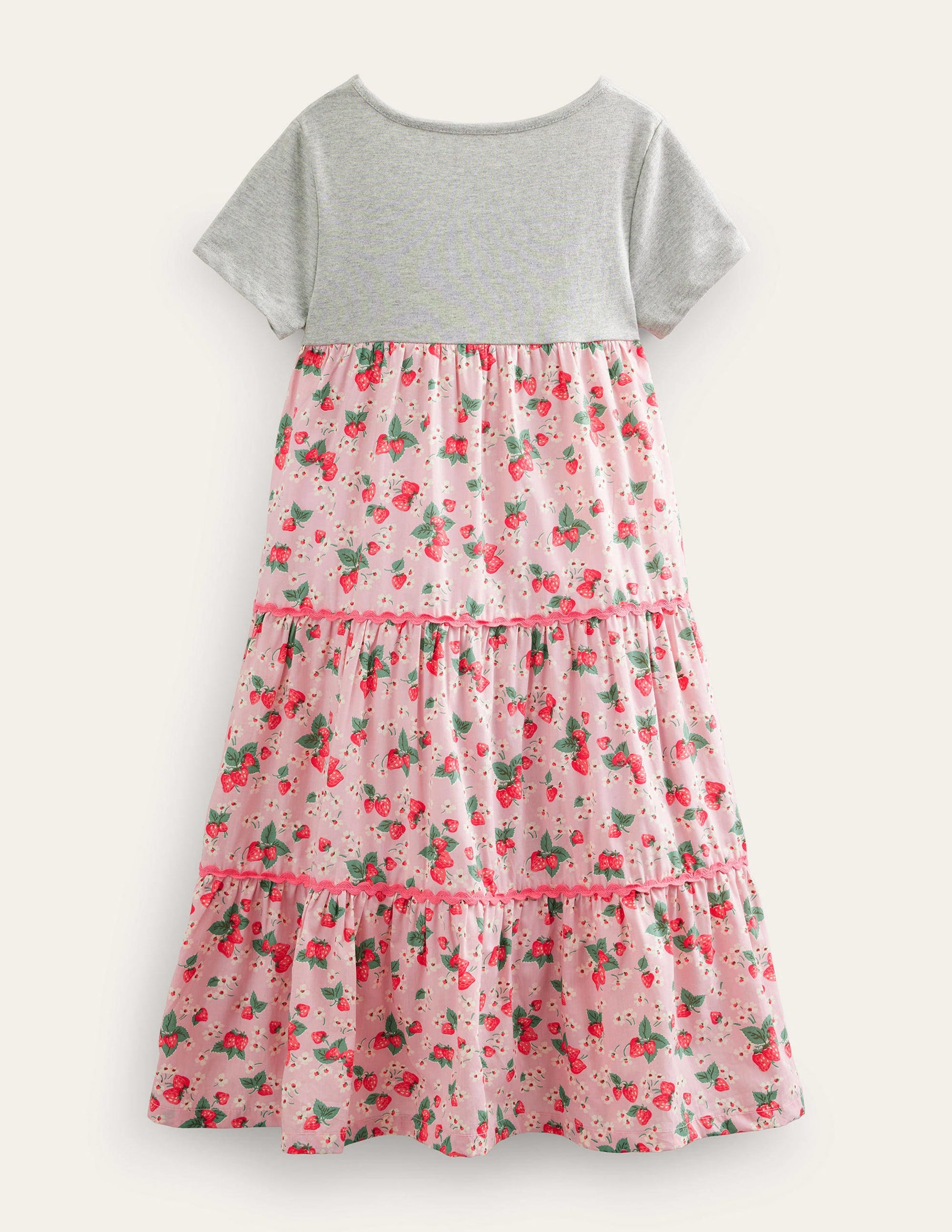 Maxi Logo Dress-French Pink Strawberry-2