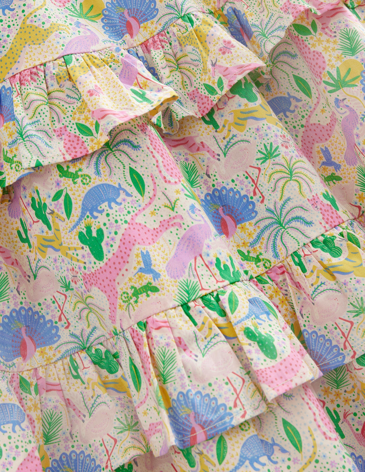 Tiered Ruffle Maxi Dress-Multi Mini Desert - Image 3