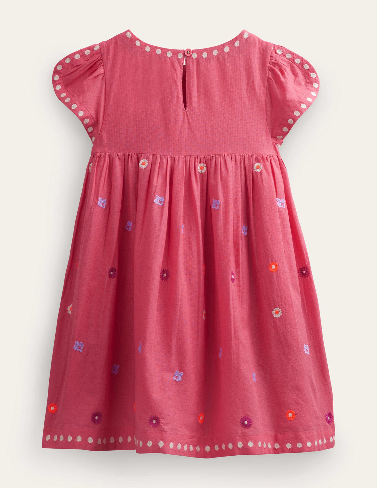 Embroidered Texture Dress-Lollipop - Image 2